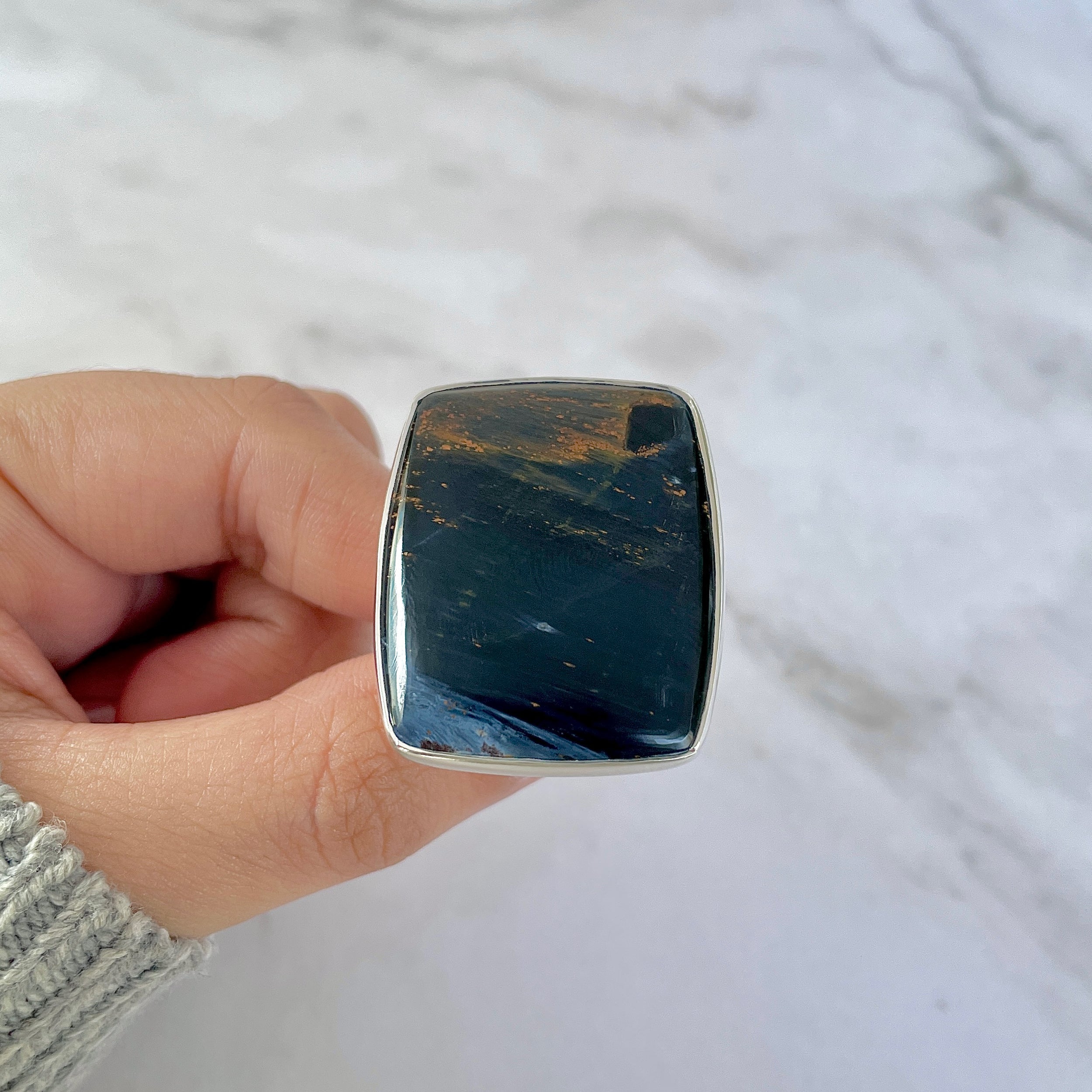 Pietersite Ring-(PIT-R-386.)