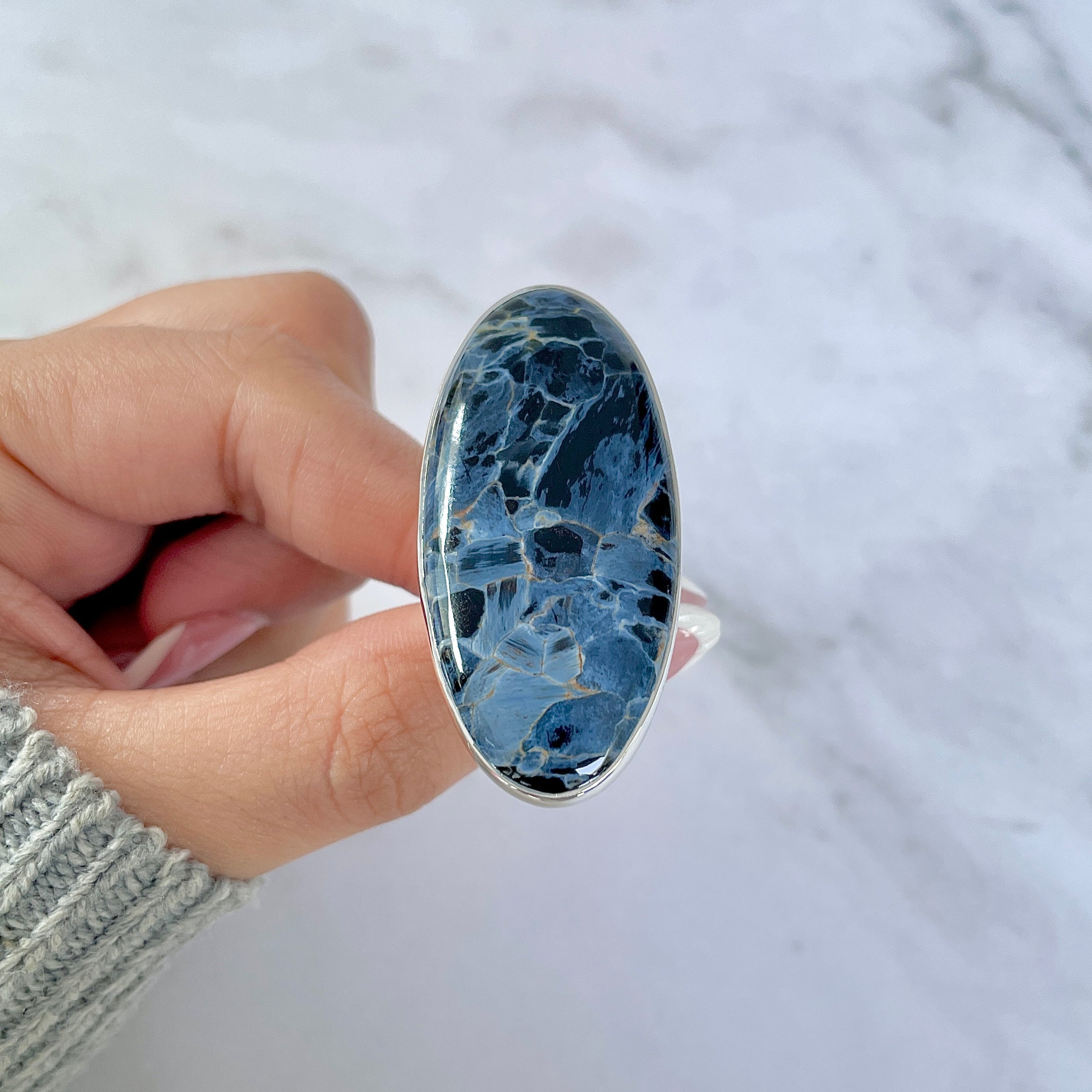 Pietersite Ring-(PIT-R-387.)