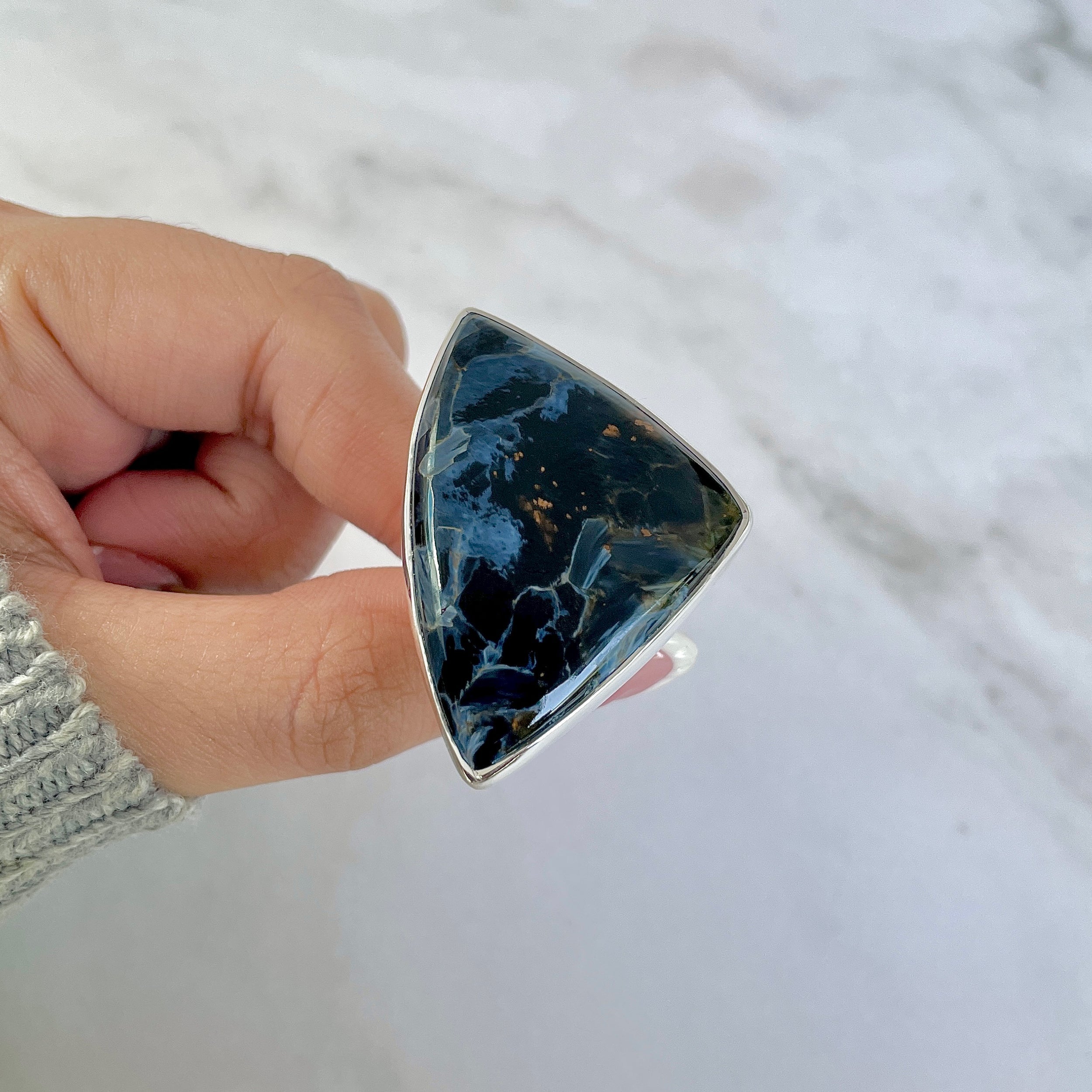 Pietersite Ring-(PIT-R-390.)