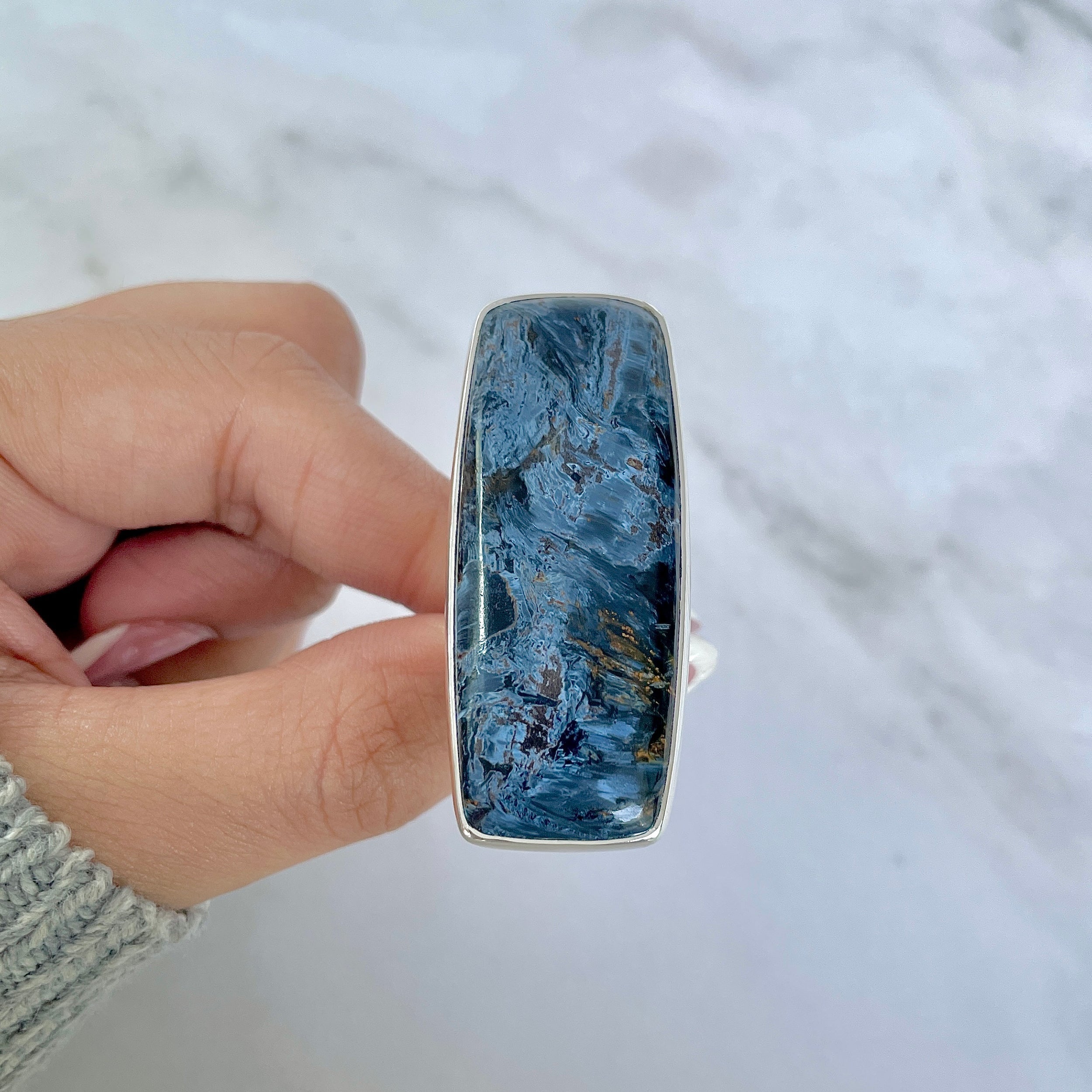 Pietersite Ring-(PIT-R-392.)