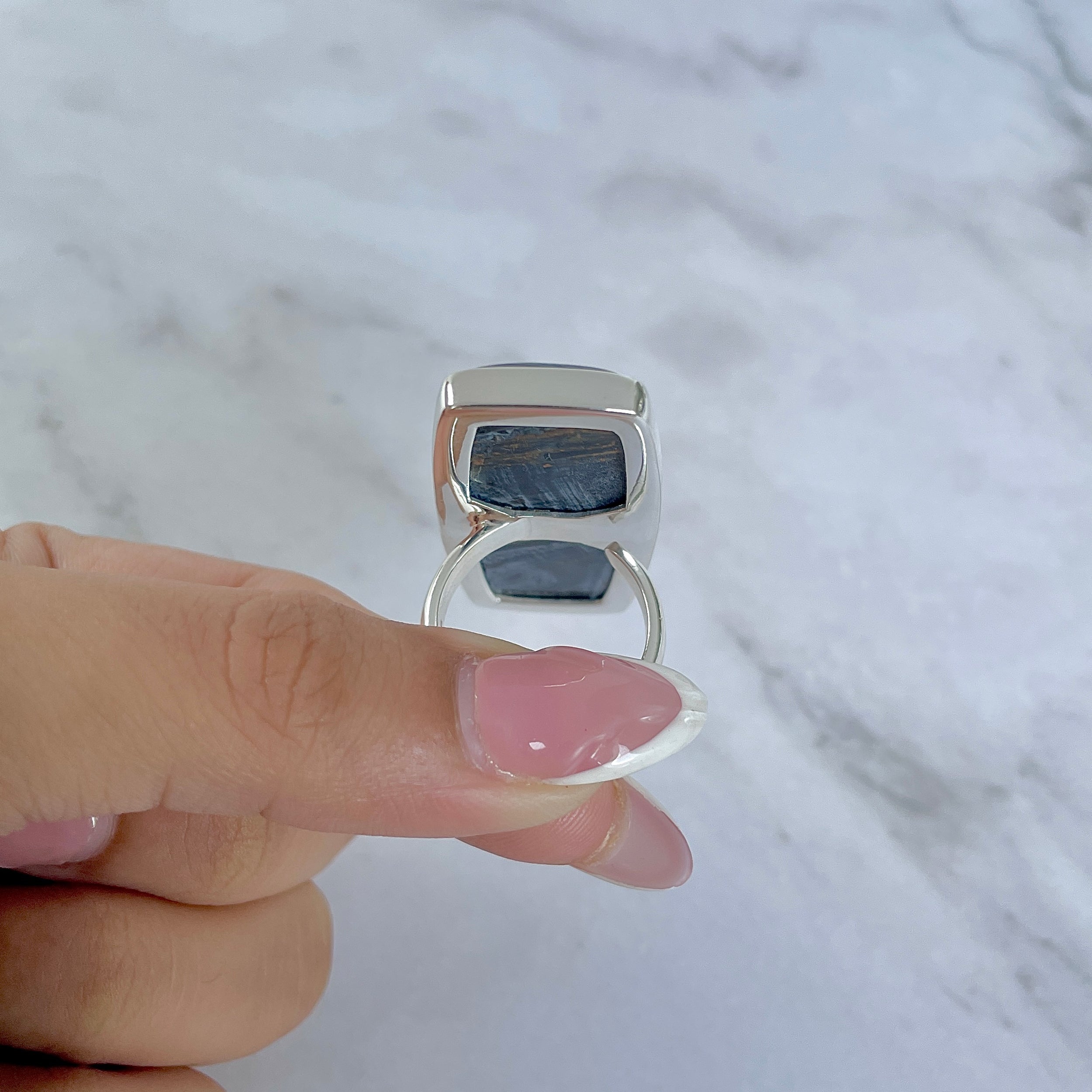 Pietersite Ring-(PIT-R-392.)