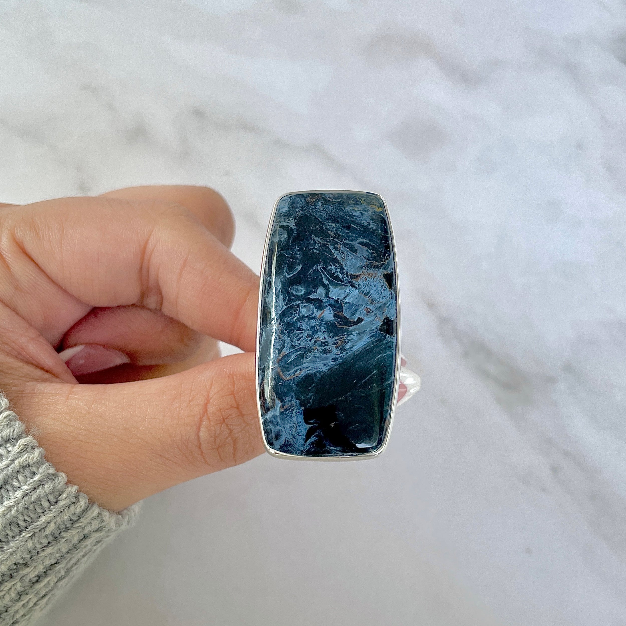 Pietersite Ring-(PIT-R-394.)