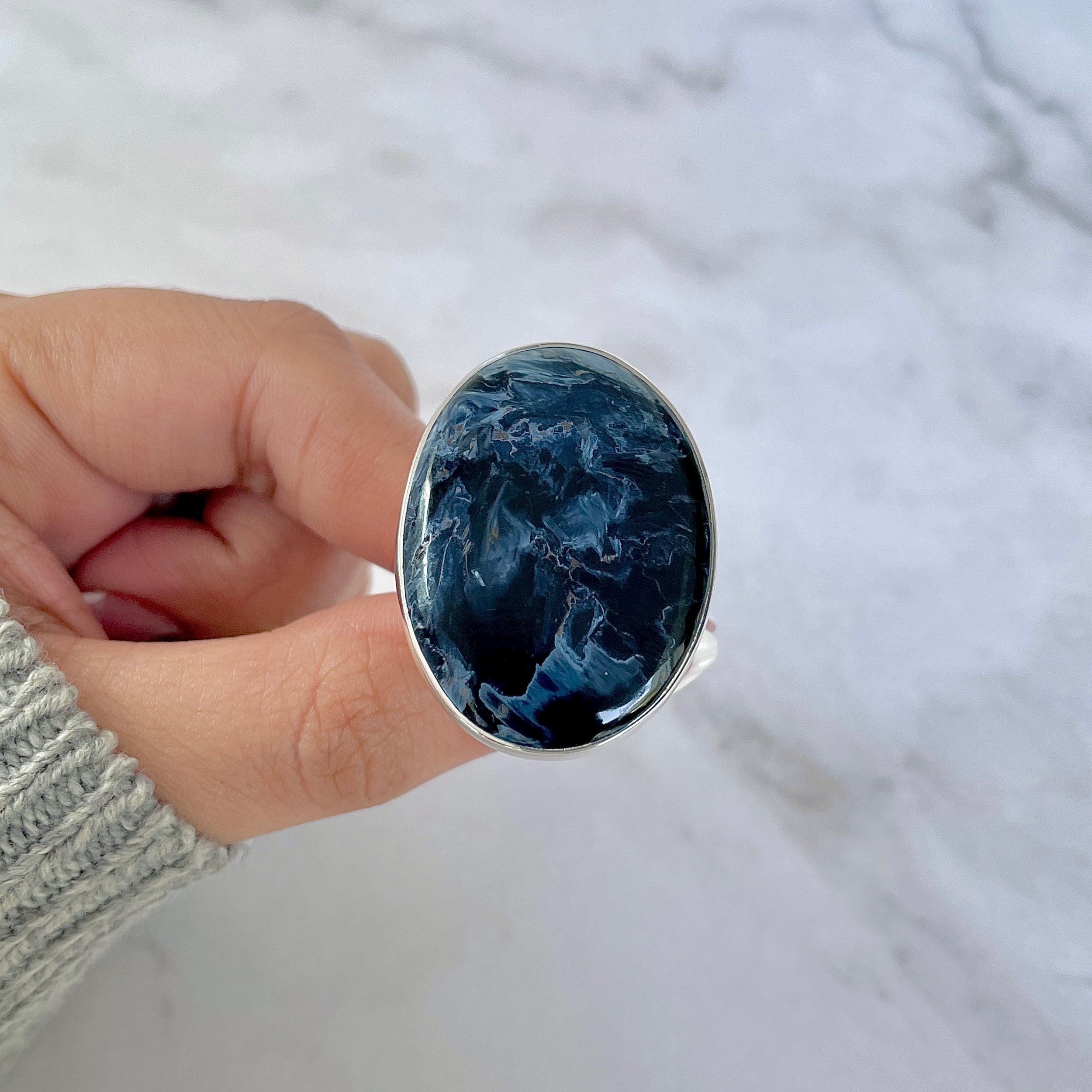 Pietersite Ring-(PIT-R-395.)