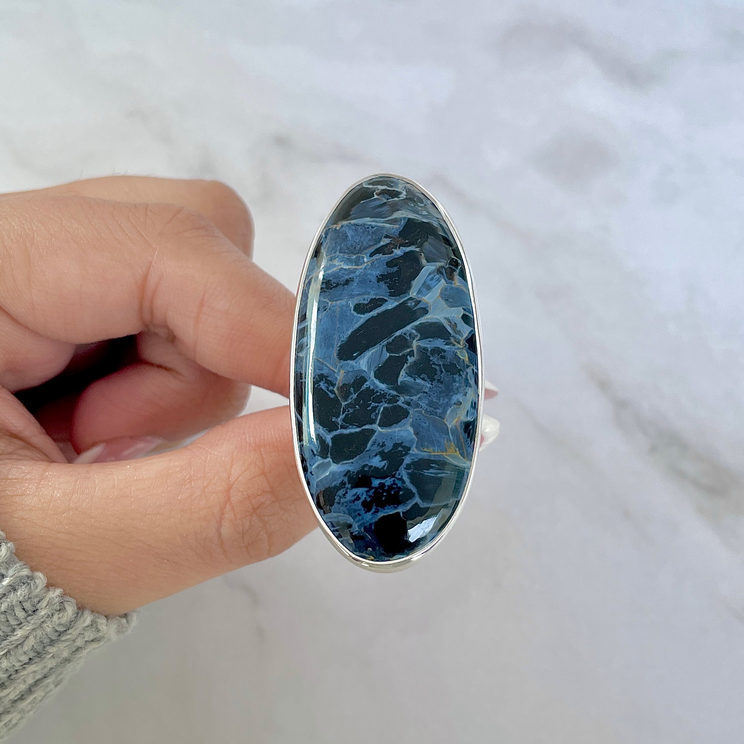 Pietersite Ring-(PIT-R-397.)