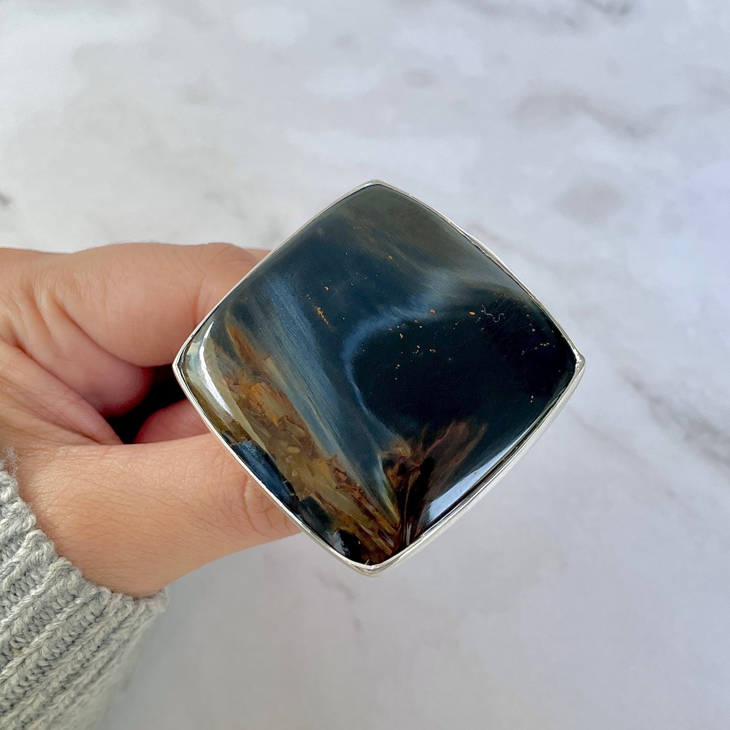 Pietersite Ring-(PIT-R-399.)