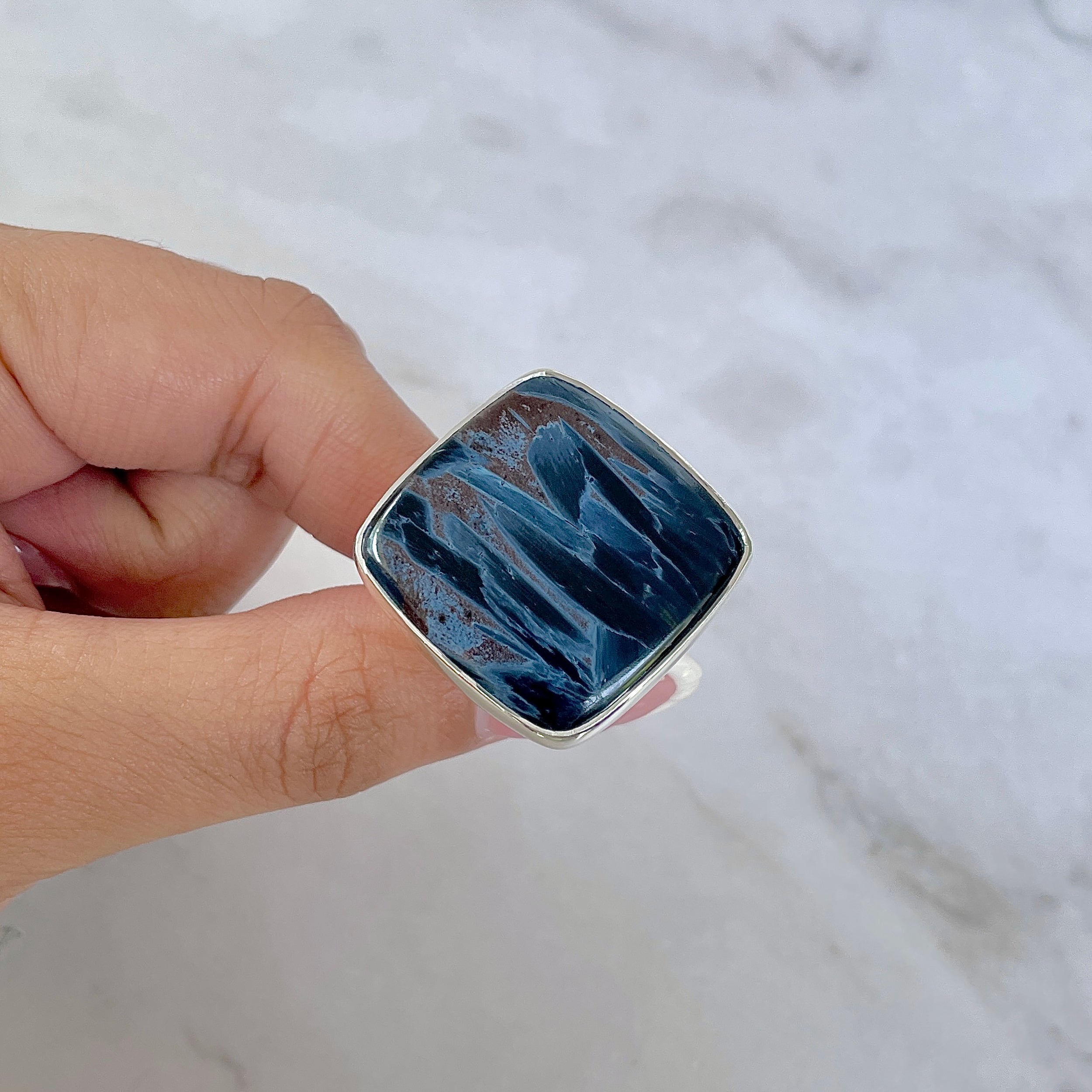 Pietersite Ring-(PIT-R-404.)