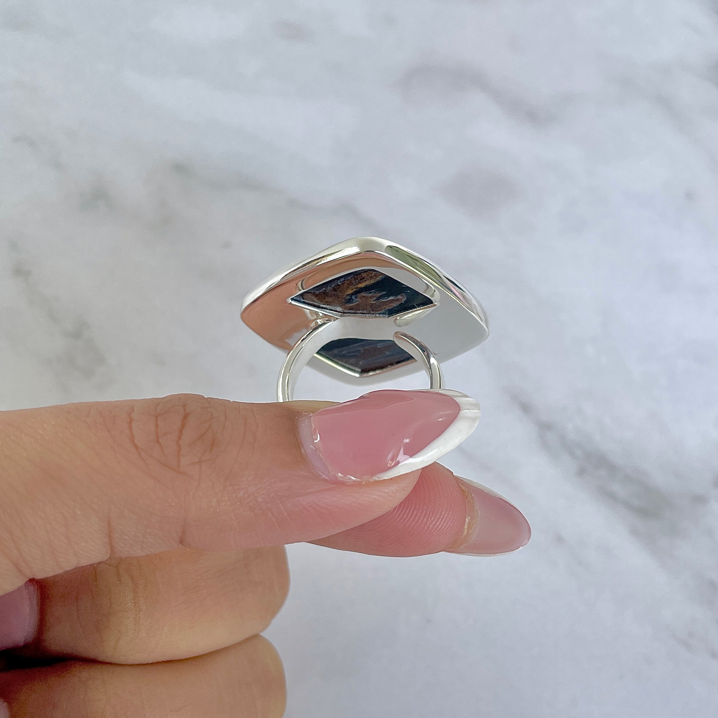 Pietersite Ring-(PIT-R-404.)