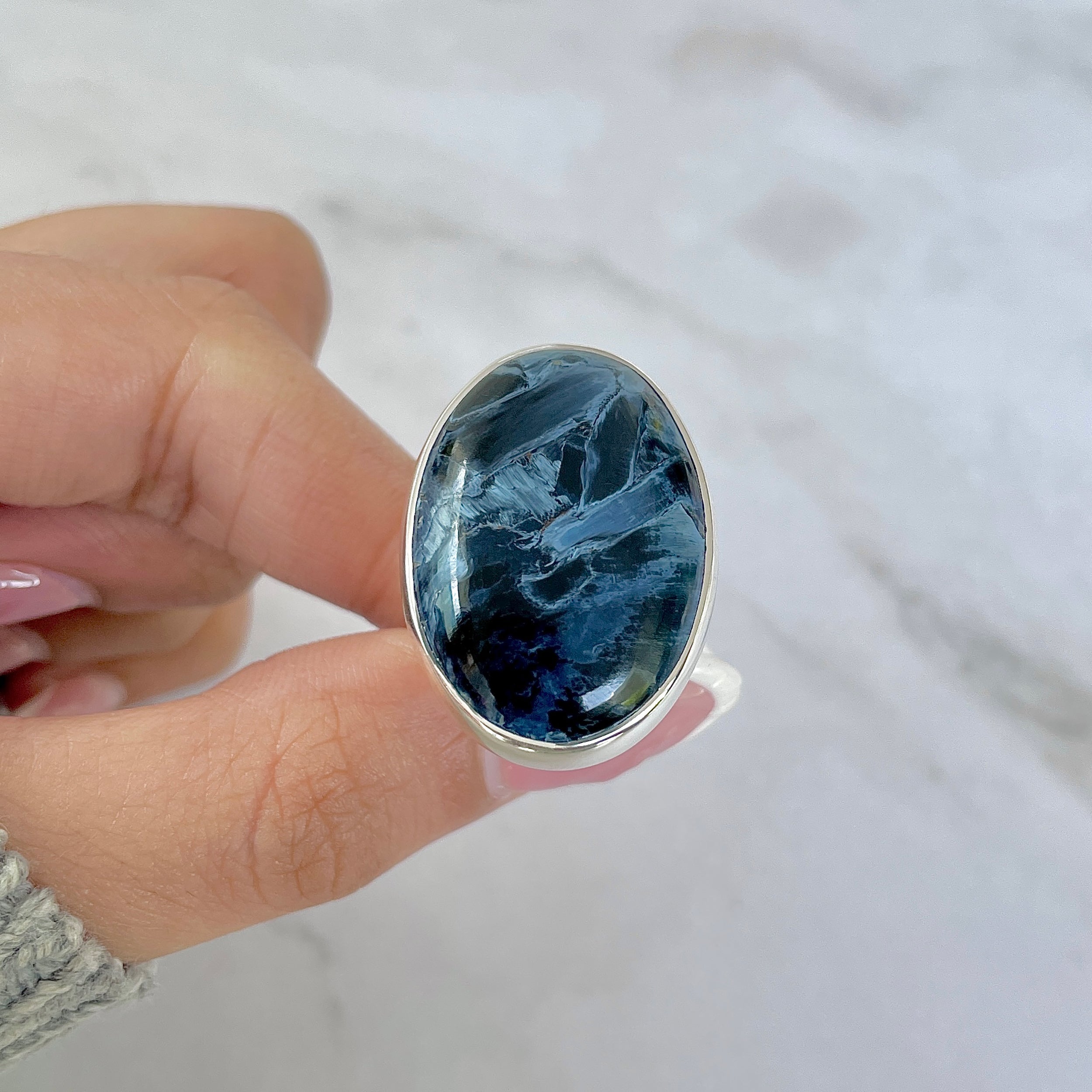 Pietersite Ring-(PIT-R-405.)