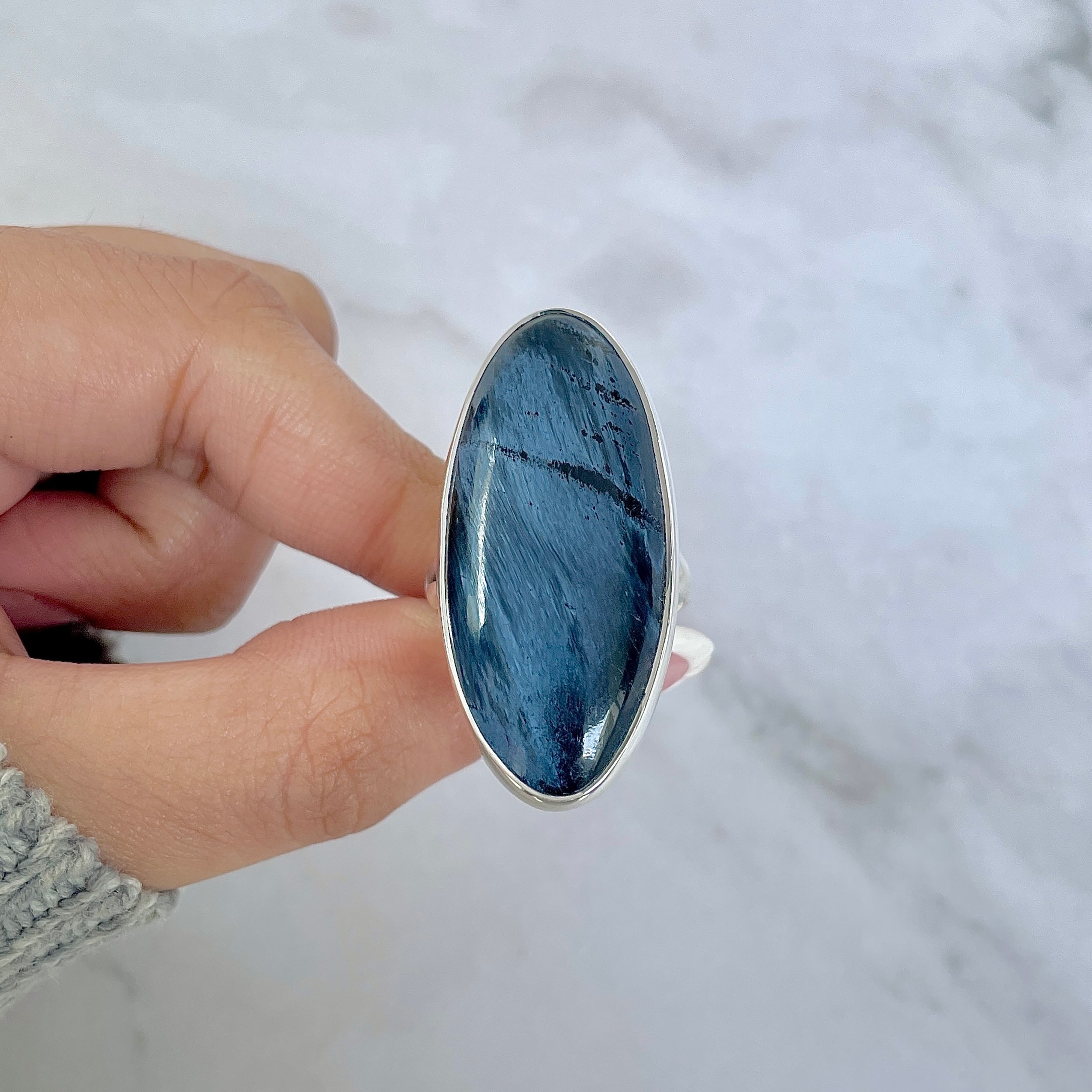 Pietersite Ring-(PIT-R-407.)