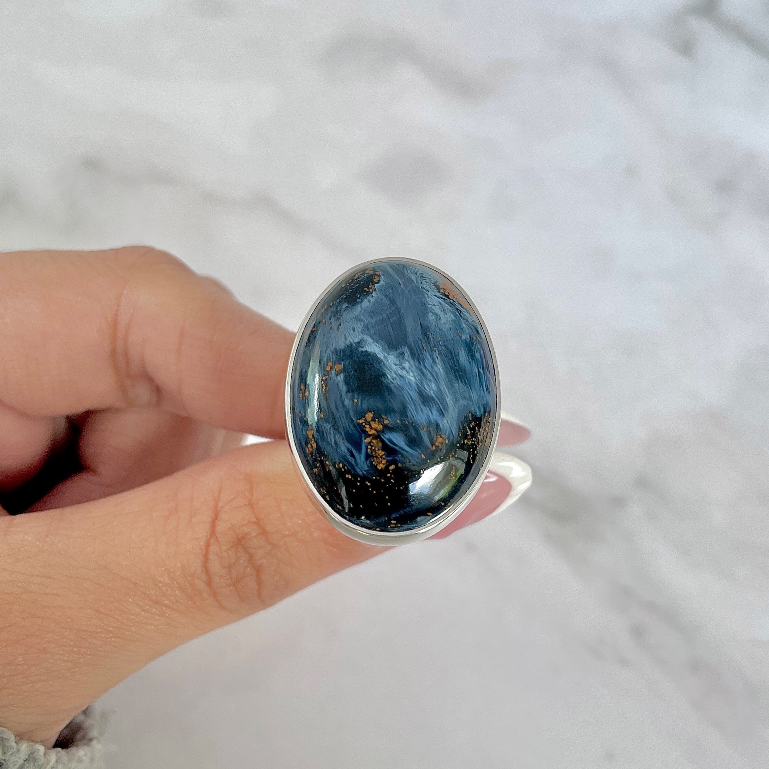 Pietersite Ring-(PIT-R-409.)