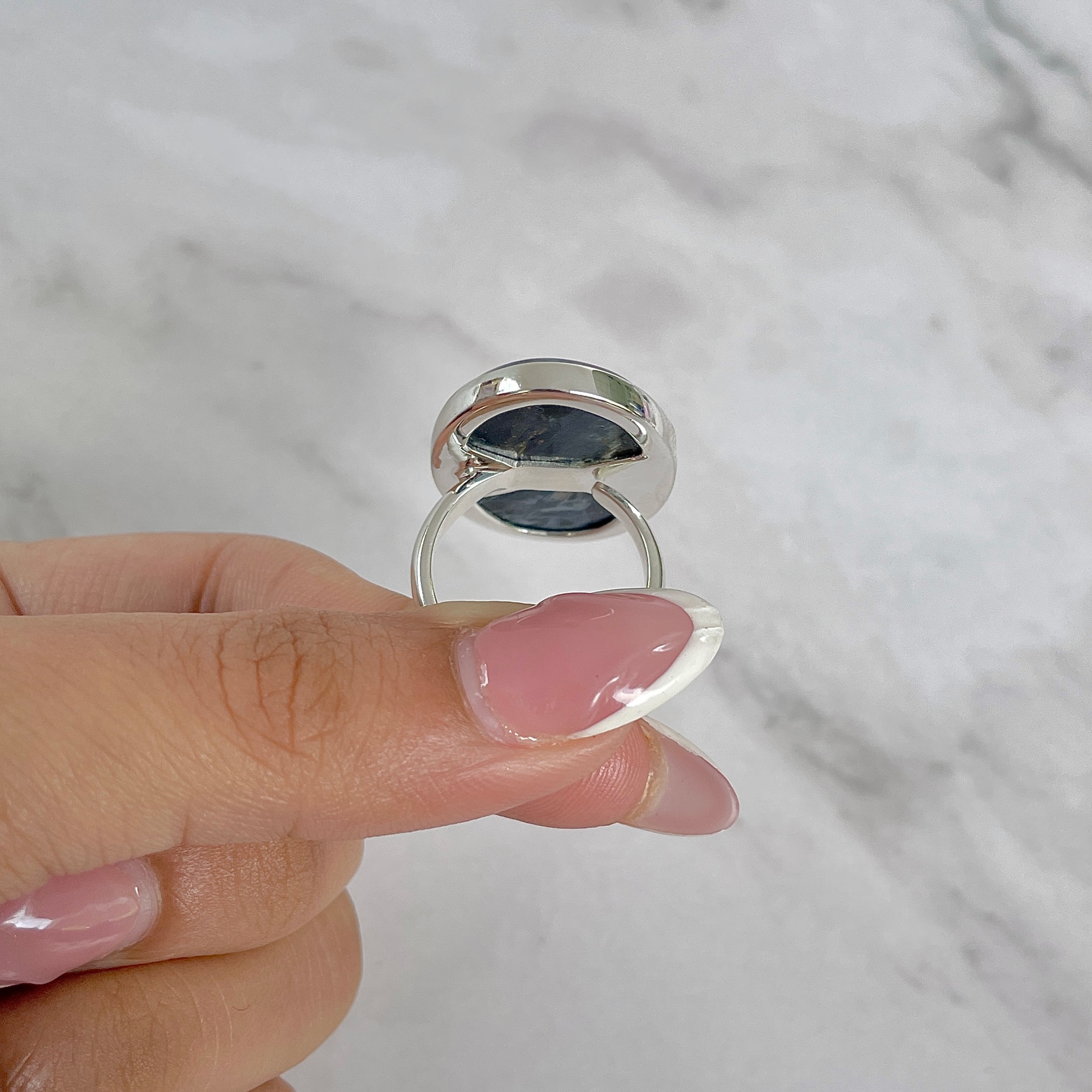 Pietersite Adjustable Ring-(PIT-R-411.)