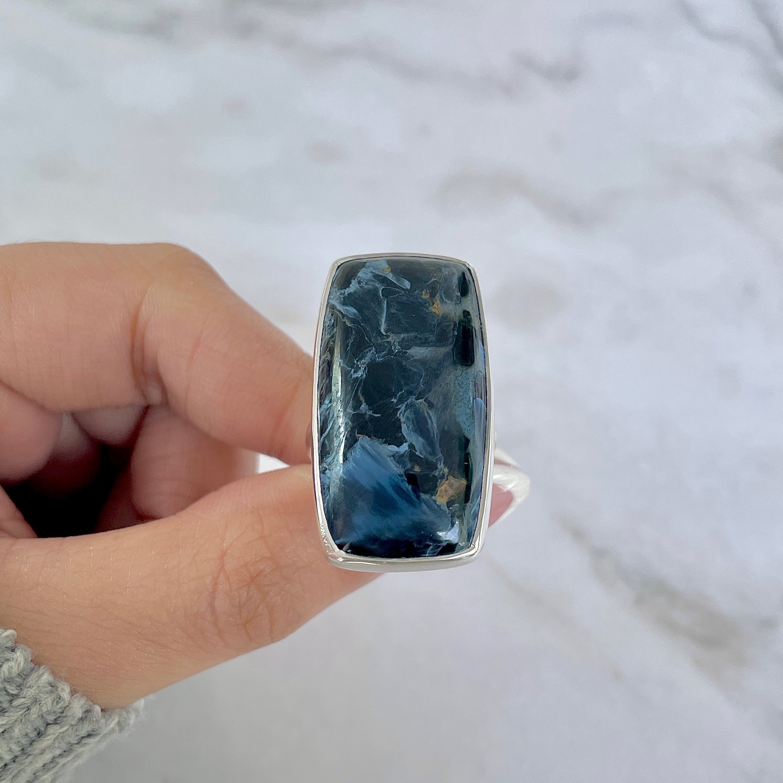 Pietersite Ring-(PIT-R-415.)