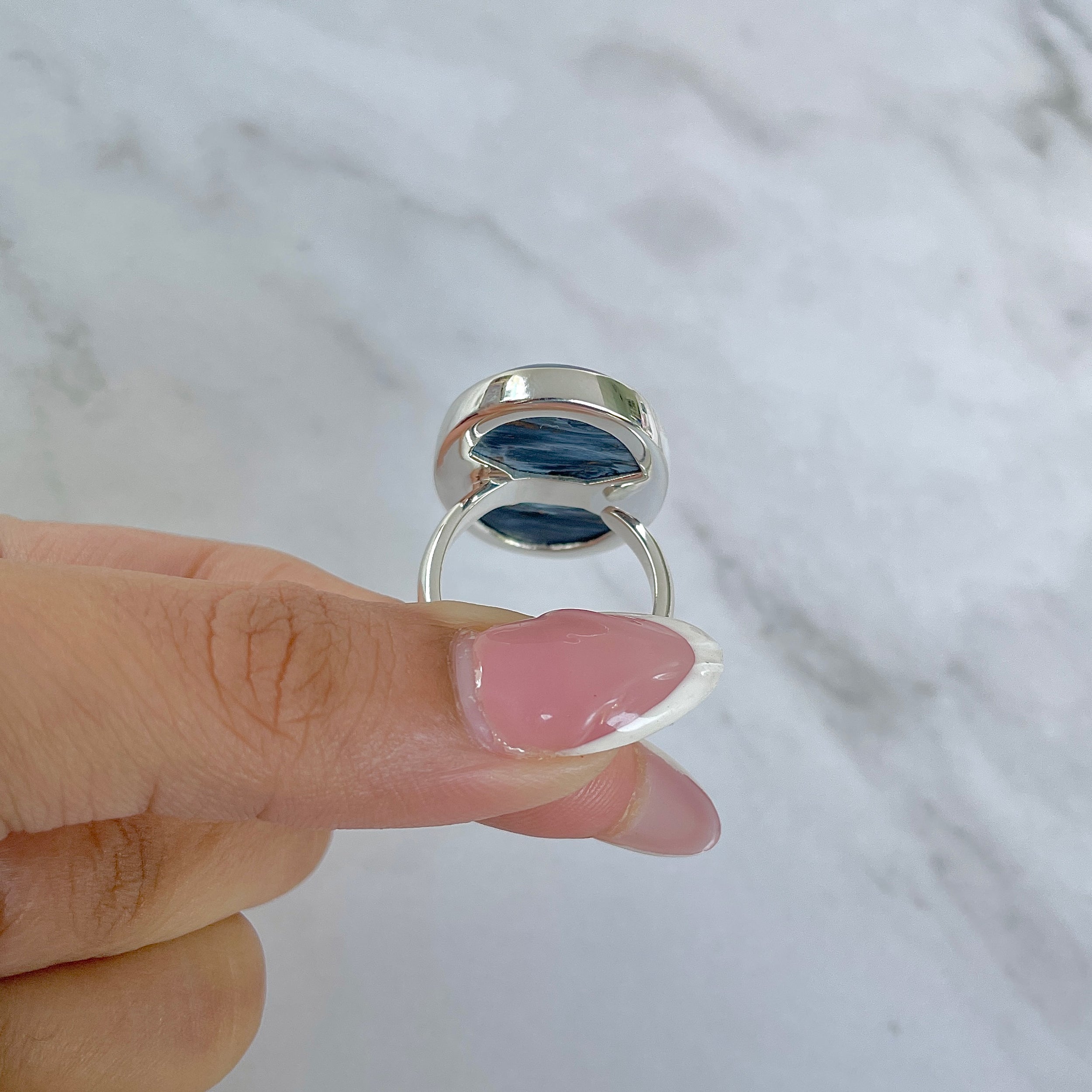 Pietersite Adjustable Ring-(PIT-R-416.)