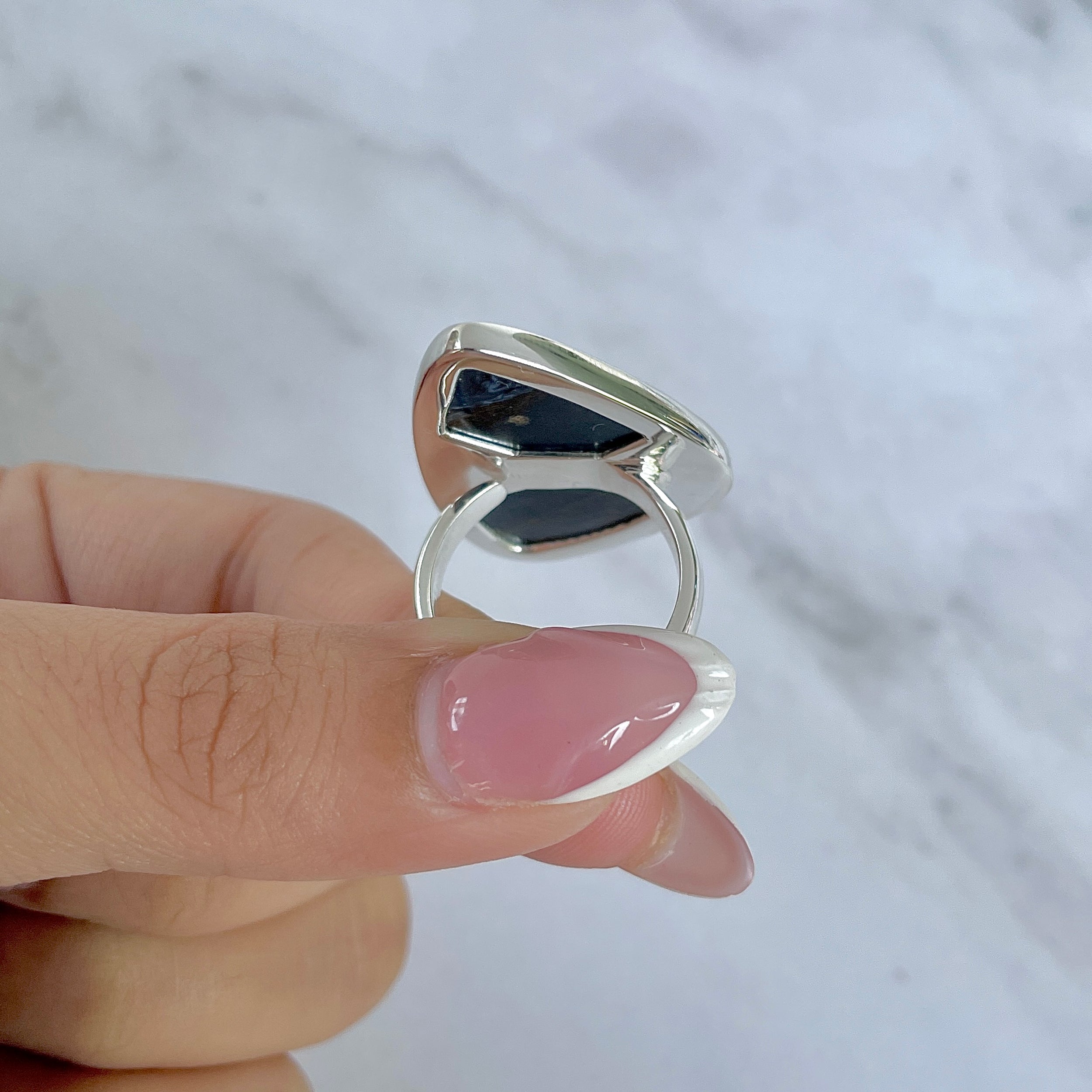 Pietersite Adjustable Ring-(PIT-R-430.)