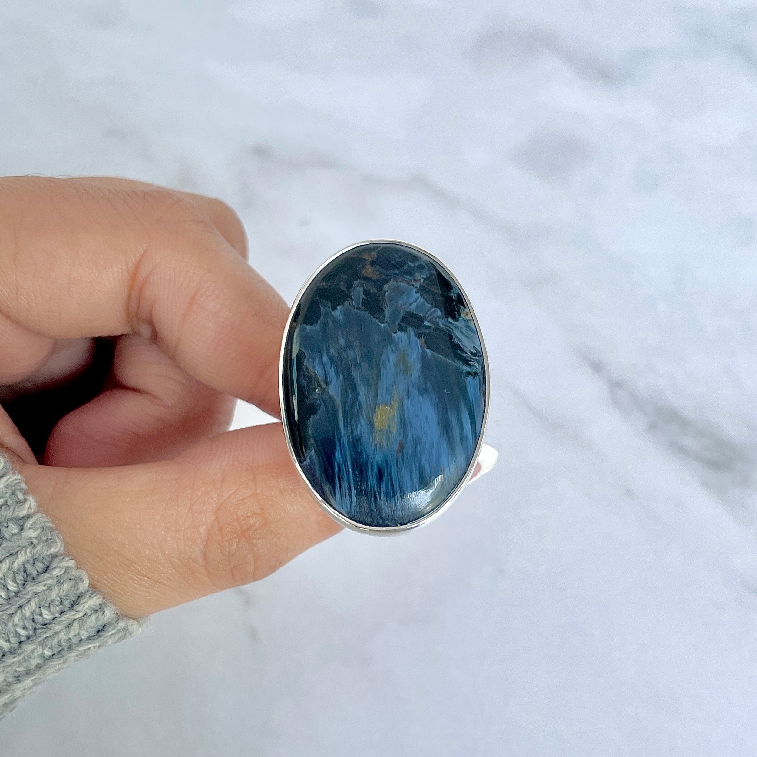 Pietersite Ring-(PIT-R-431.)