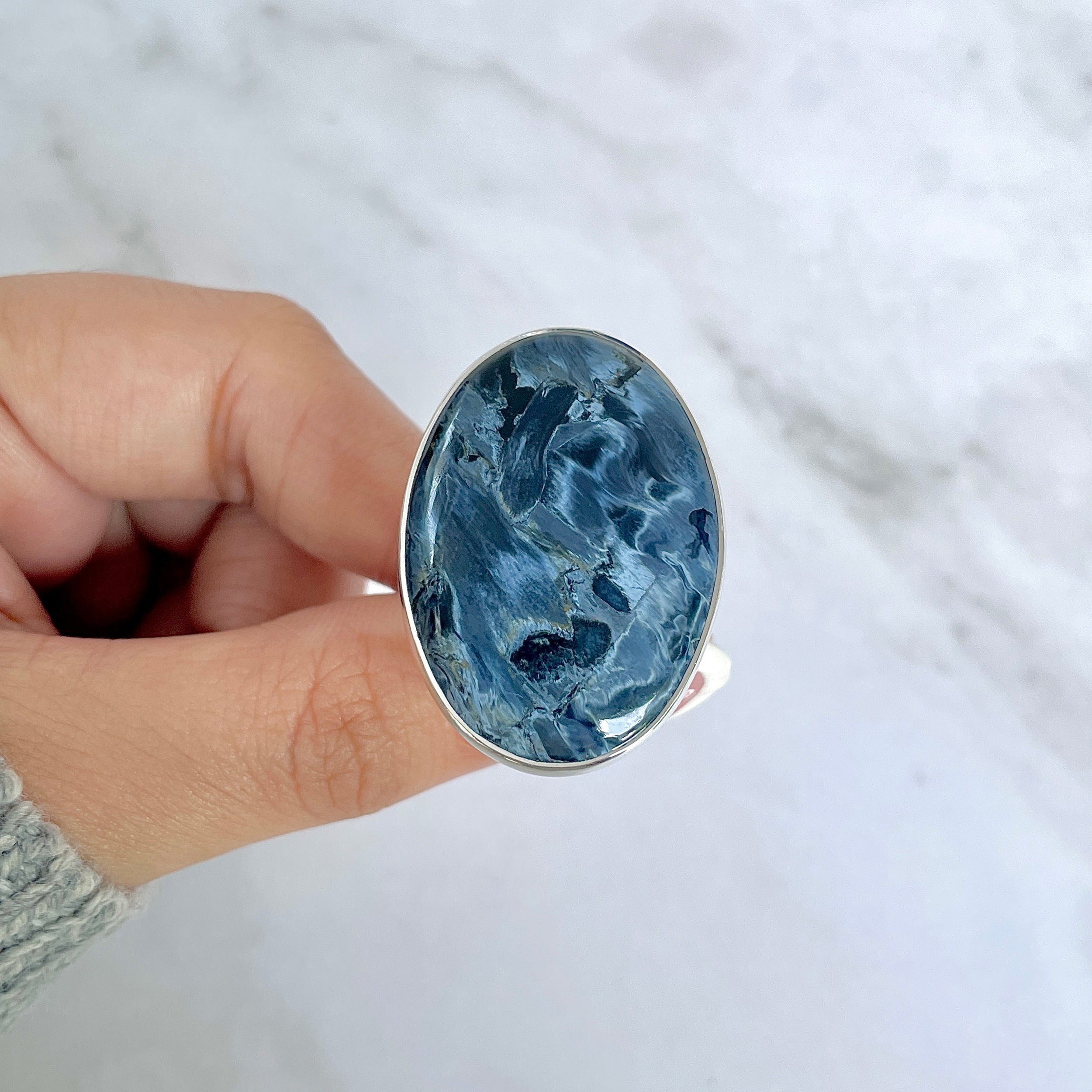 Pietersite Ring-(PIT-R-437.)