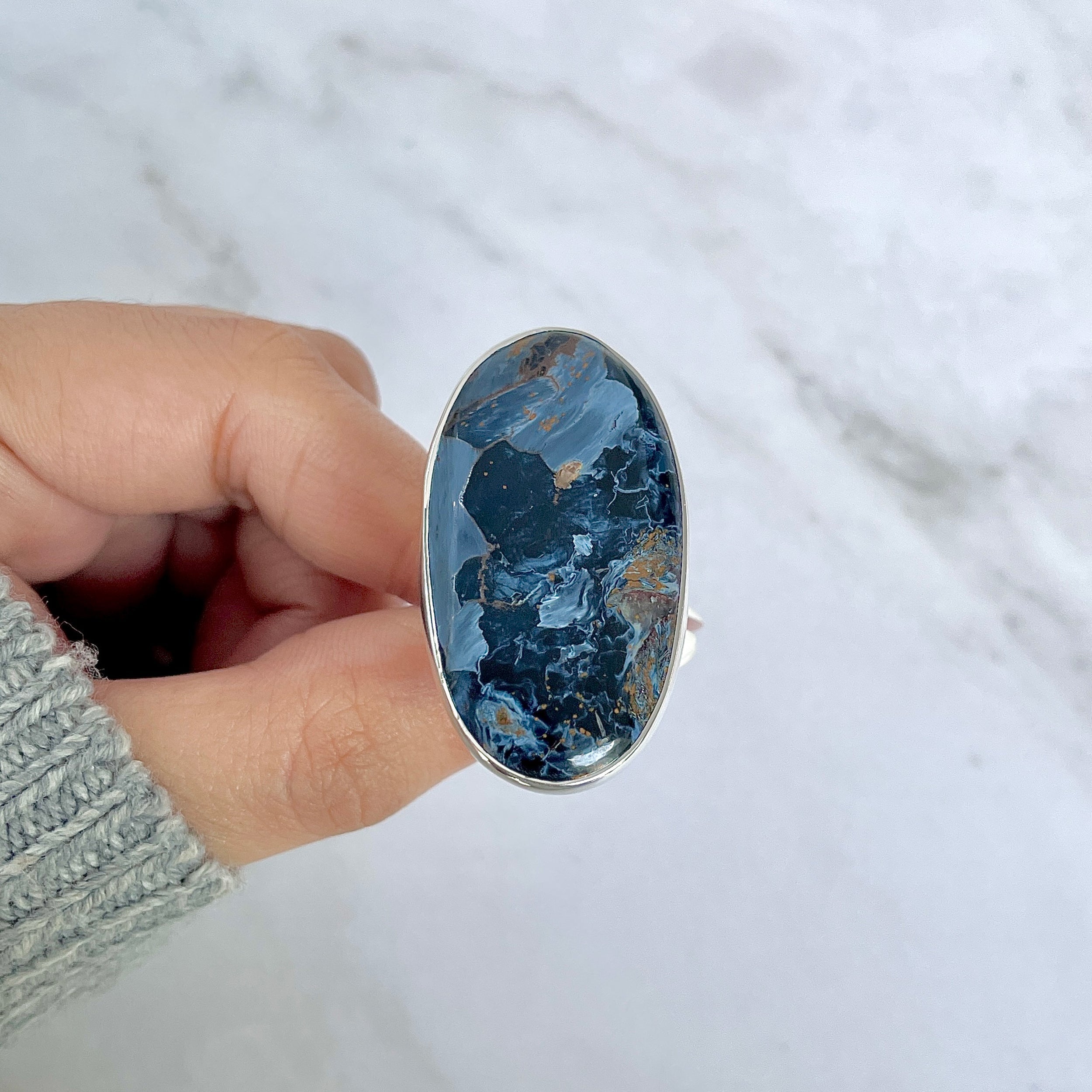 Pietersite Ring-(PIT-R-438.)