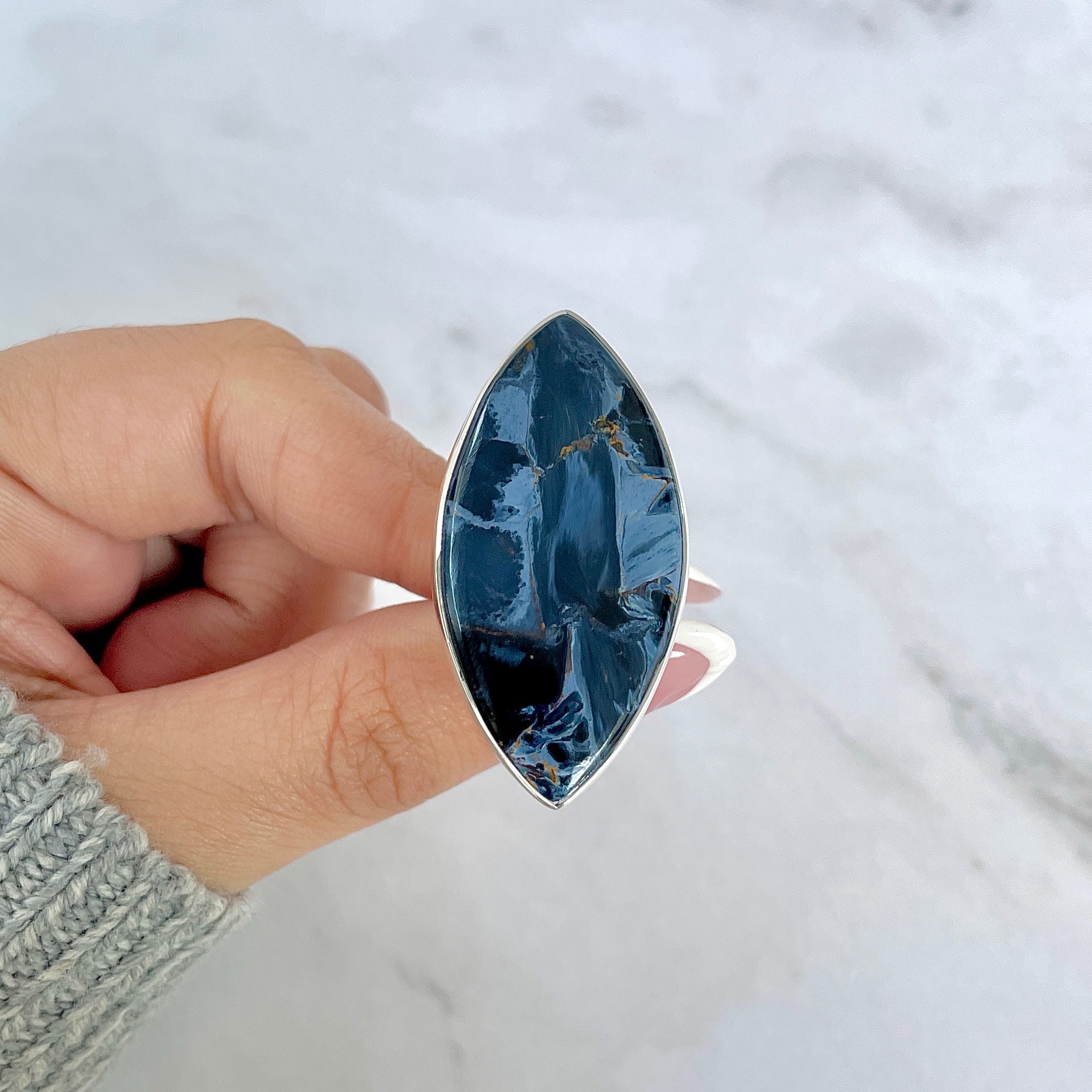 Pietersite Ring-(PIT-R-439.)