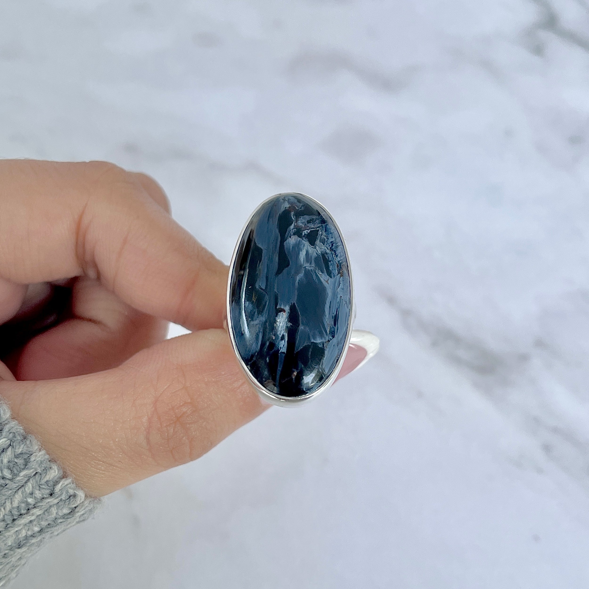 Pietersite Ring-(PIT-R-441.)