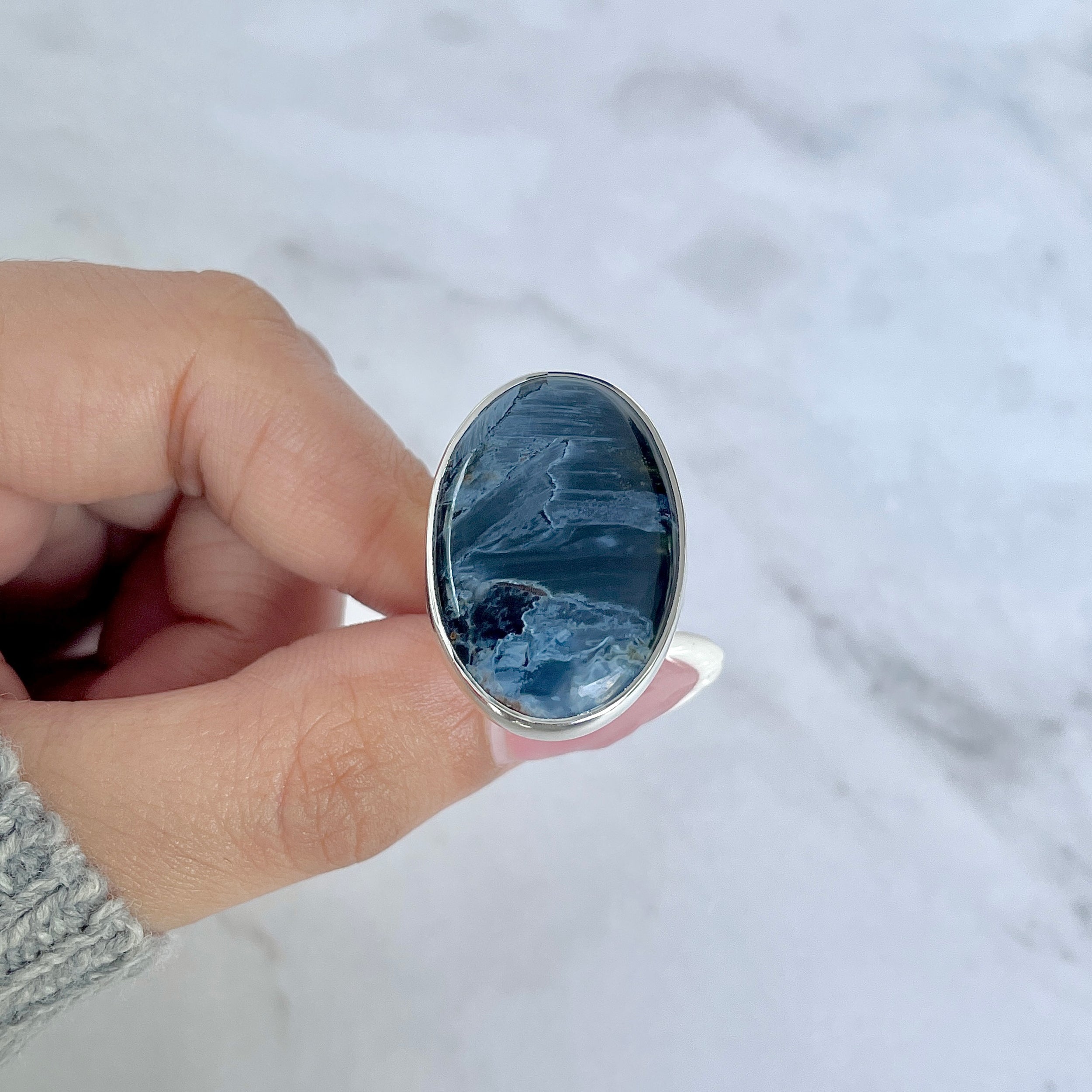 Pietersite Ring-(PIT-R-442.)