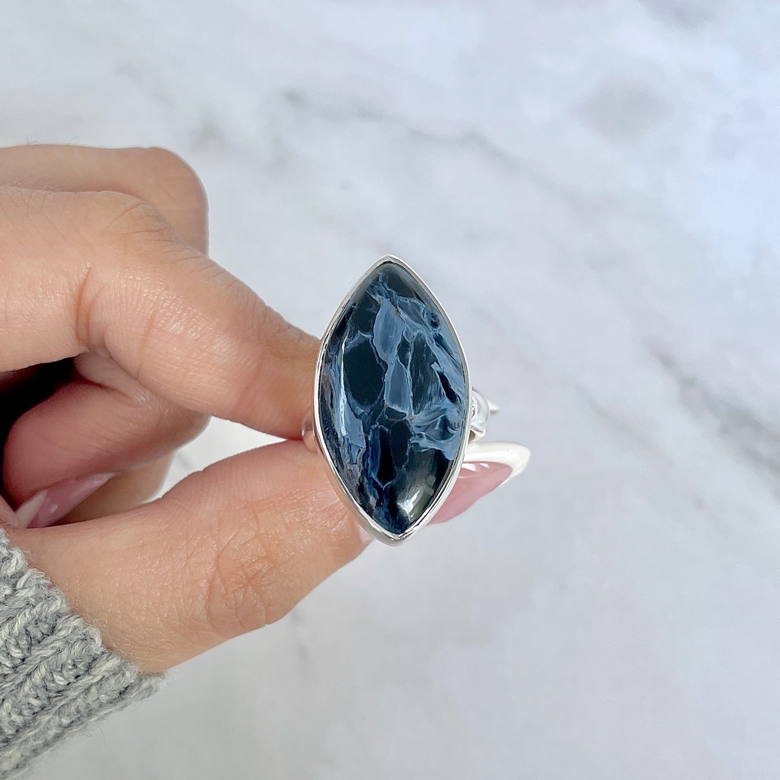 Pietersite Ring-(PIT-R-443.)