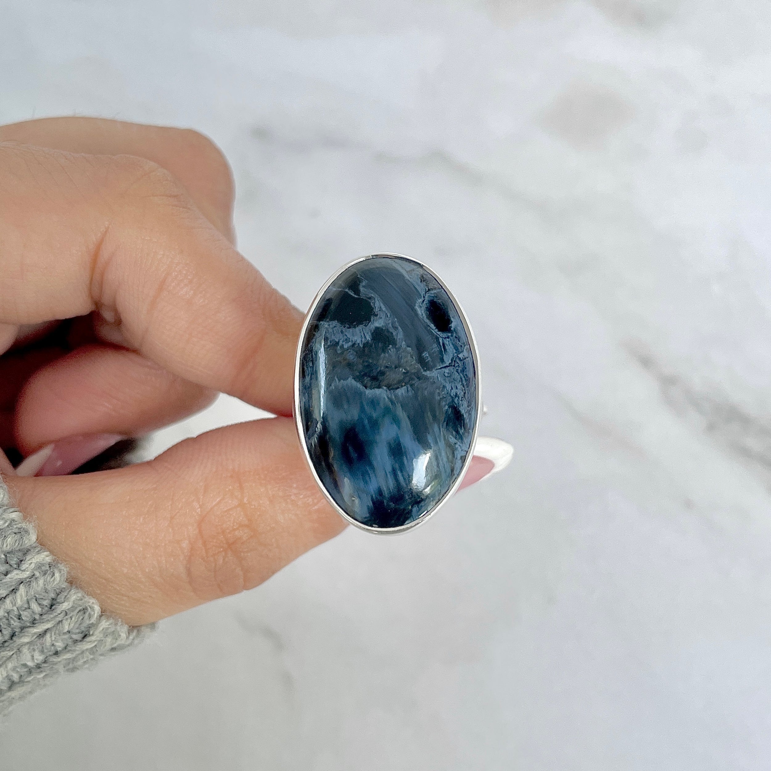 Pietersite Ring-(PIT-R-445.)