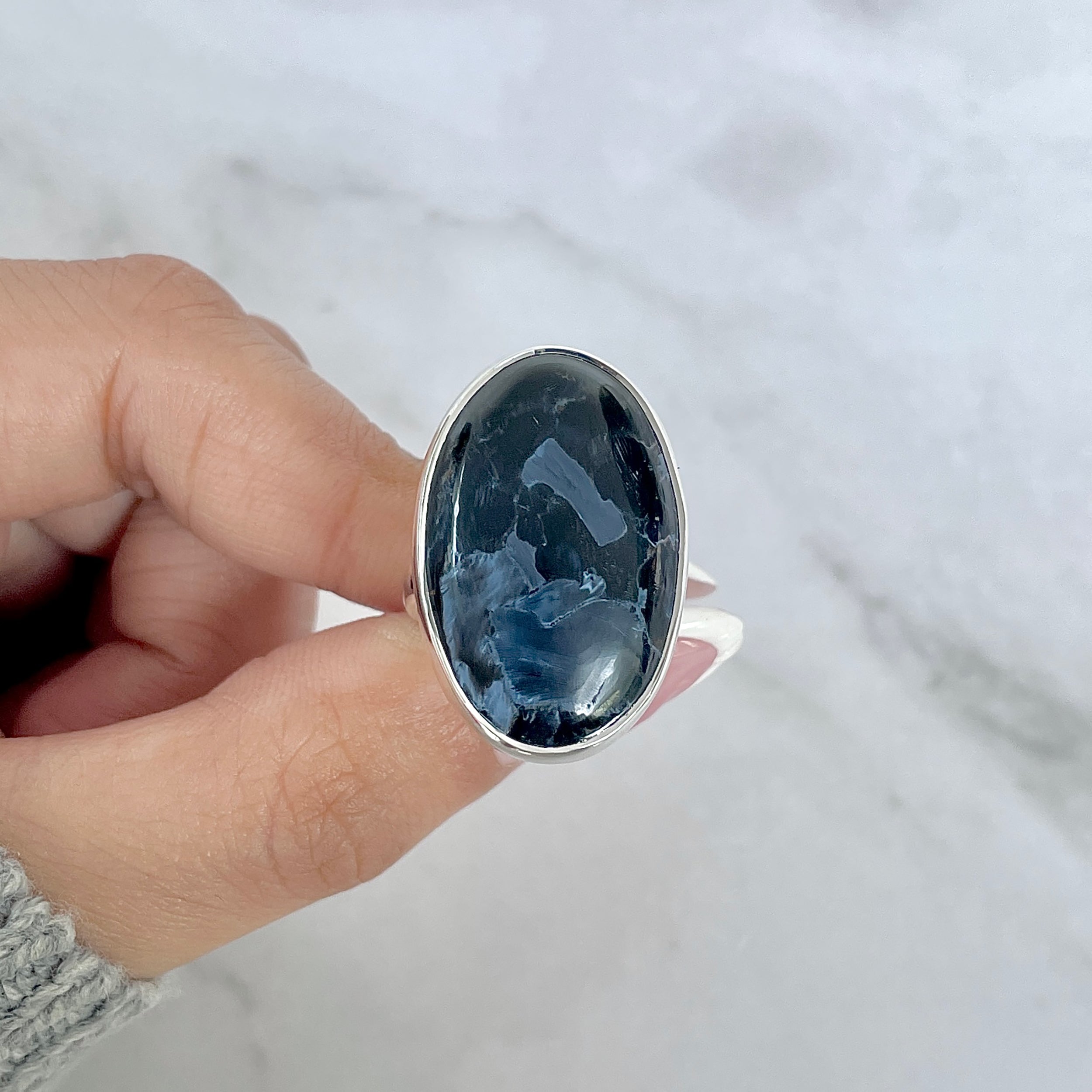 Pietersite Ring-(PIT-R-447.)