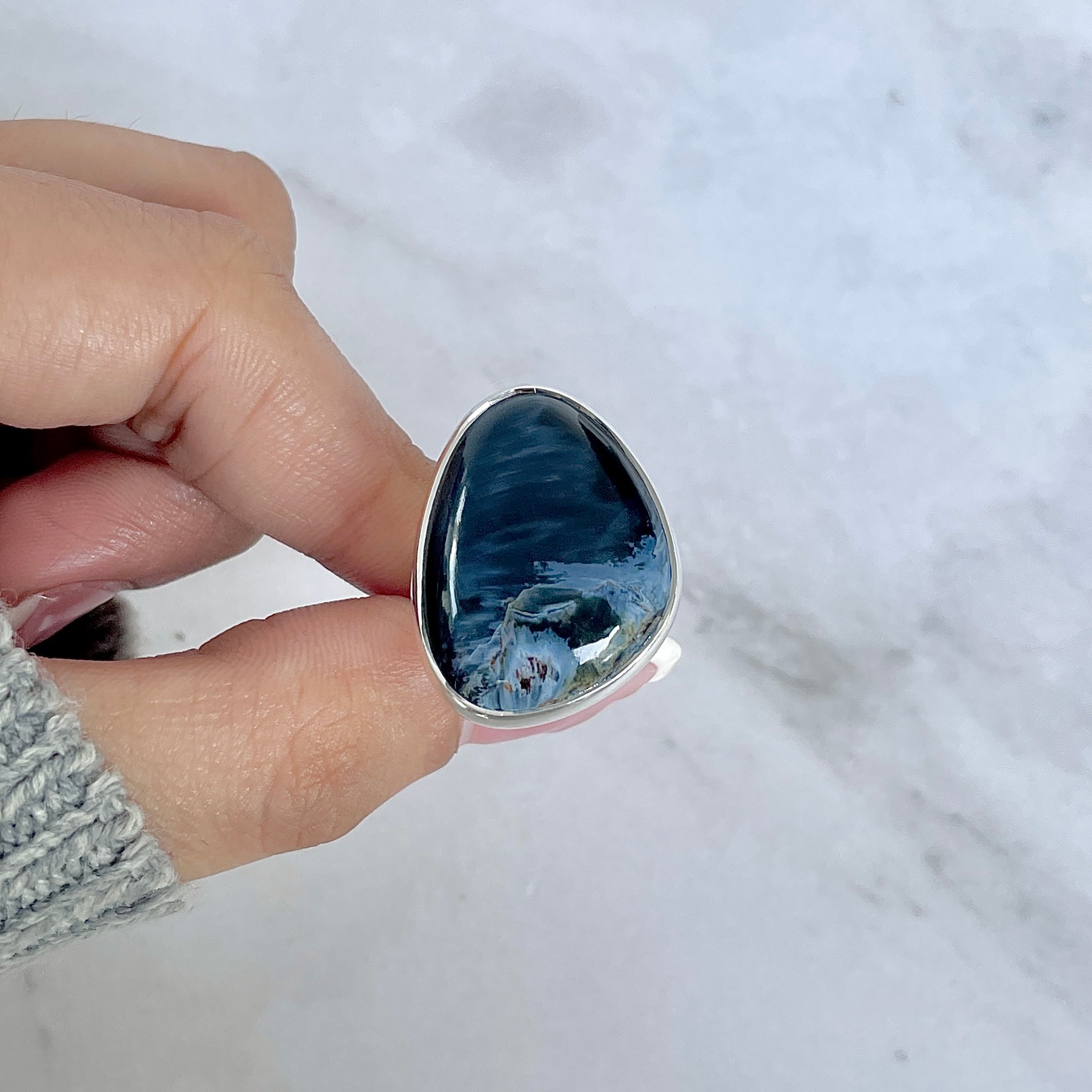 Pietersite Ring-(PIT-R-449.)