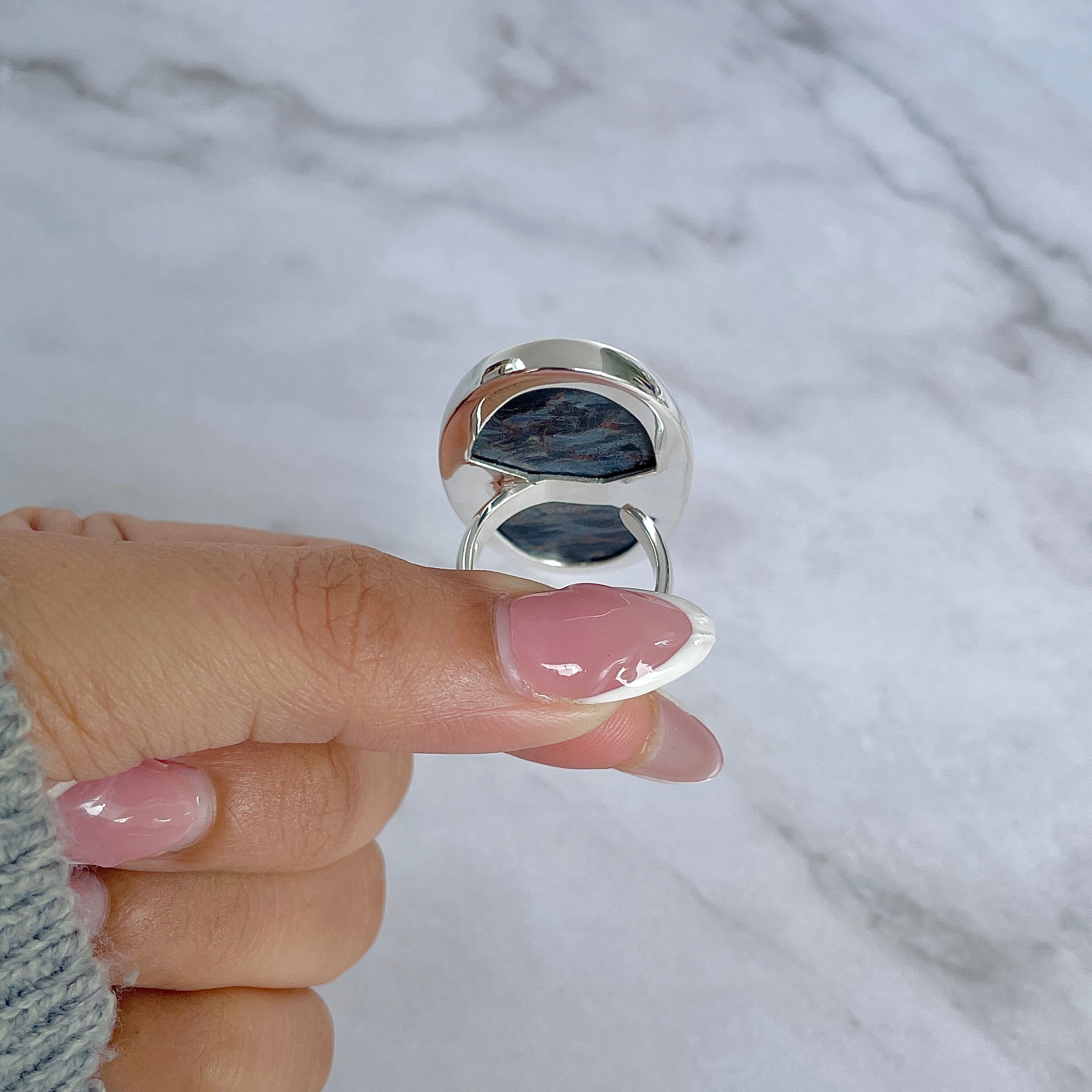 Pietersite Ring-(PIT-R-455.)