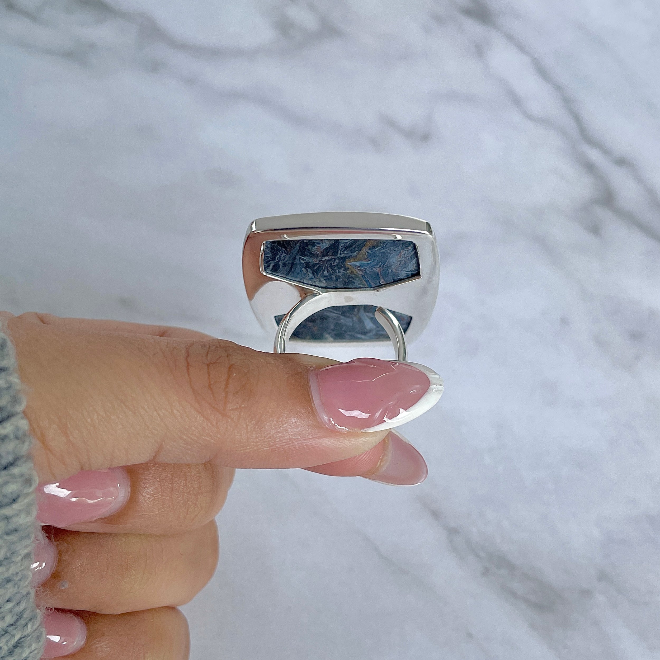 Pietersite Ring-(PIT-R-456.)