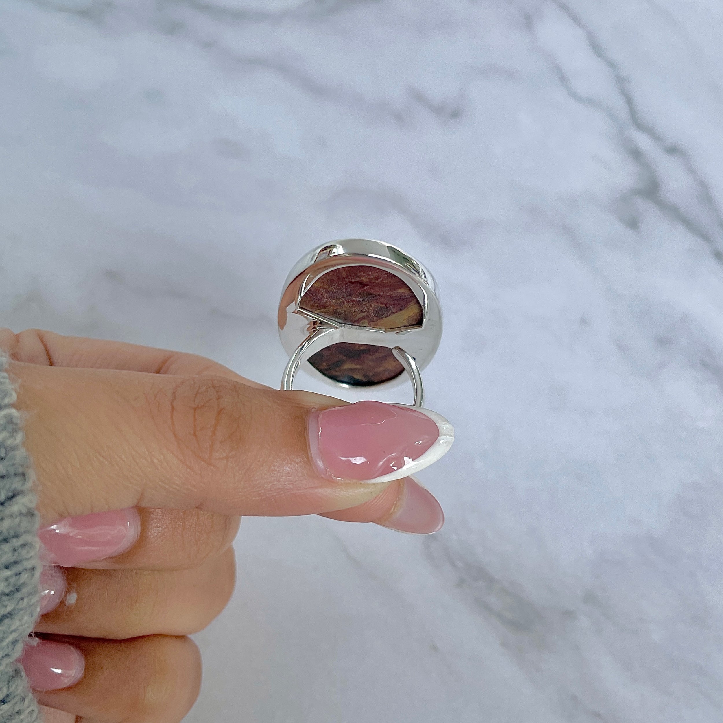 Pietersite Ring-(PIT-R-457.)