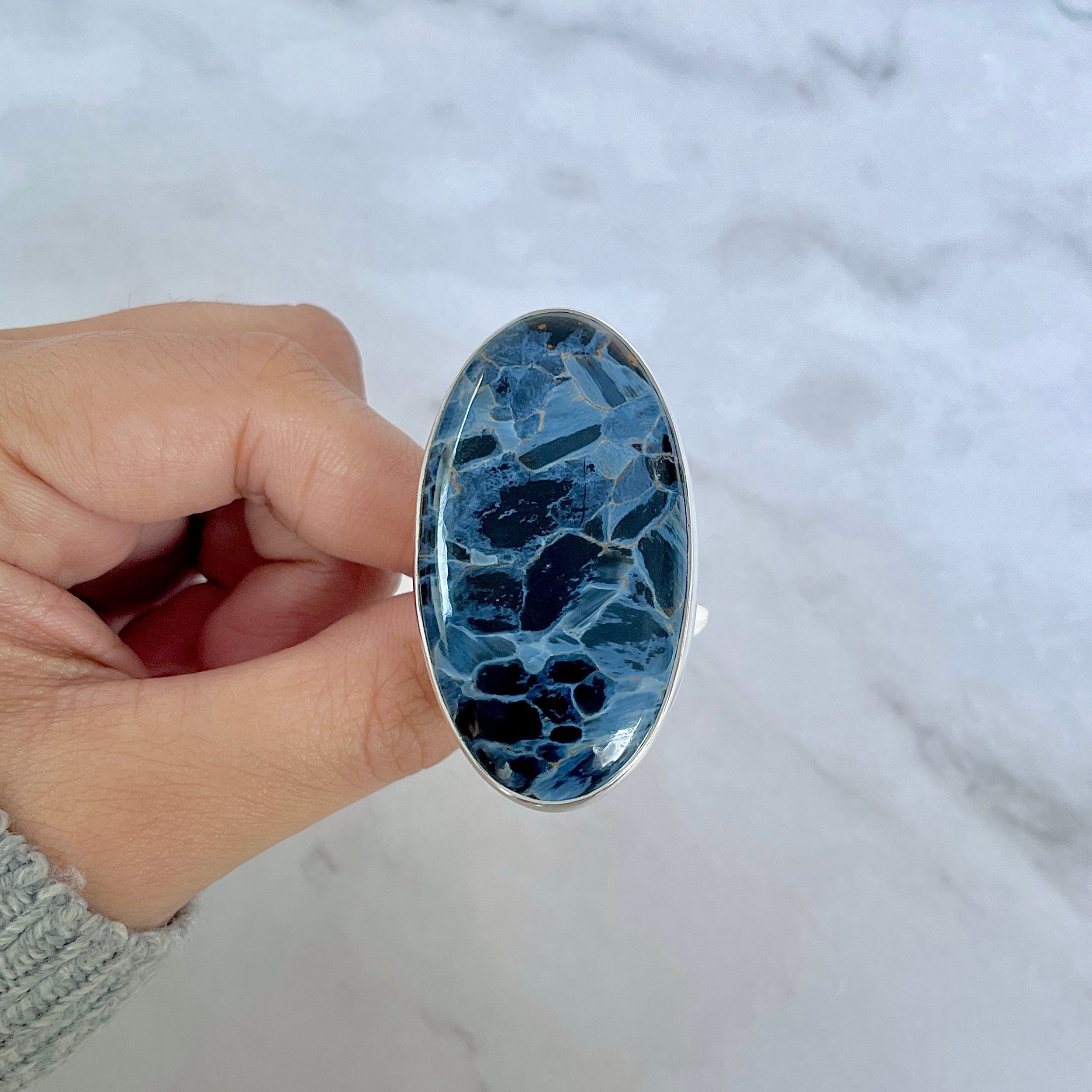 Pietersite Ring-(PIT-R-459.)