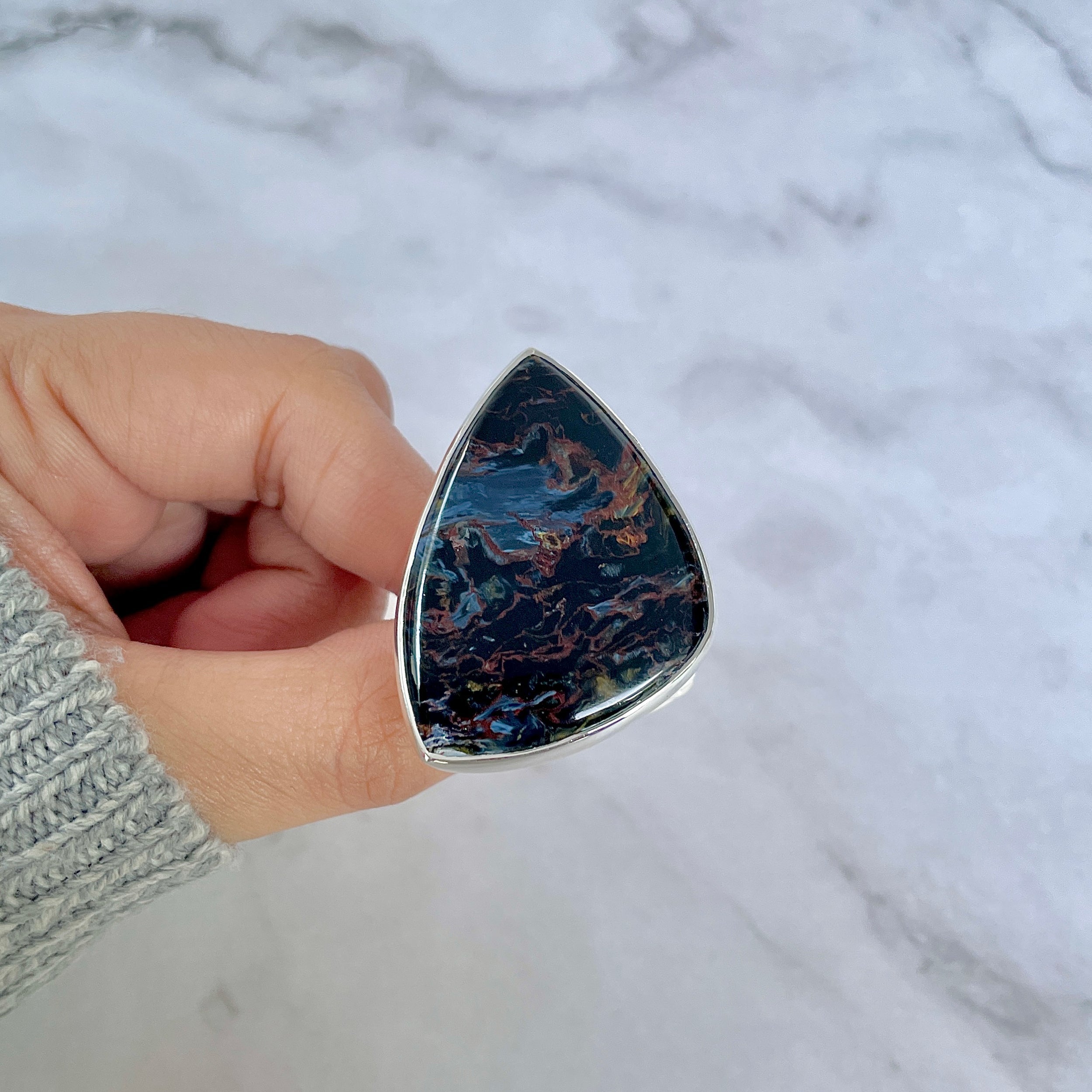 Pietersite Ring-(PIT-R-461.)