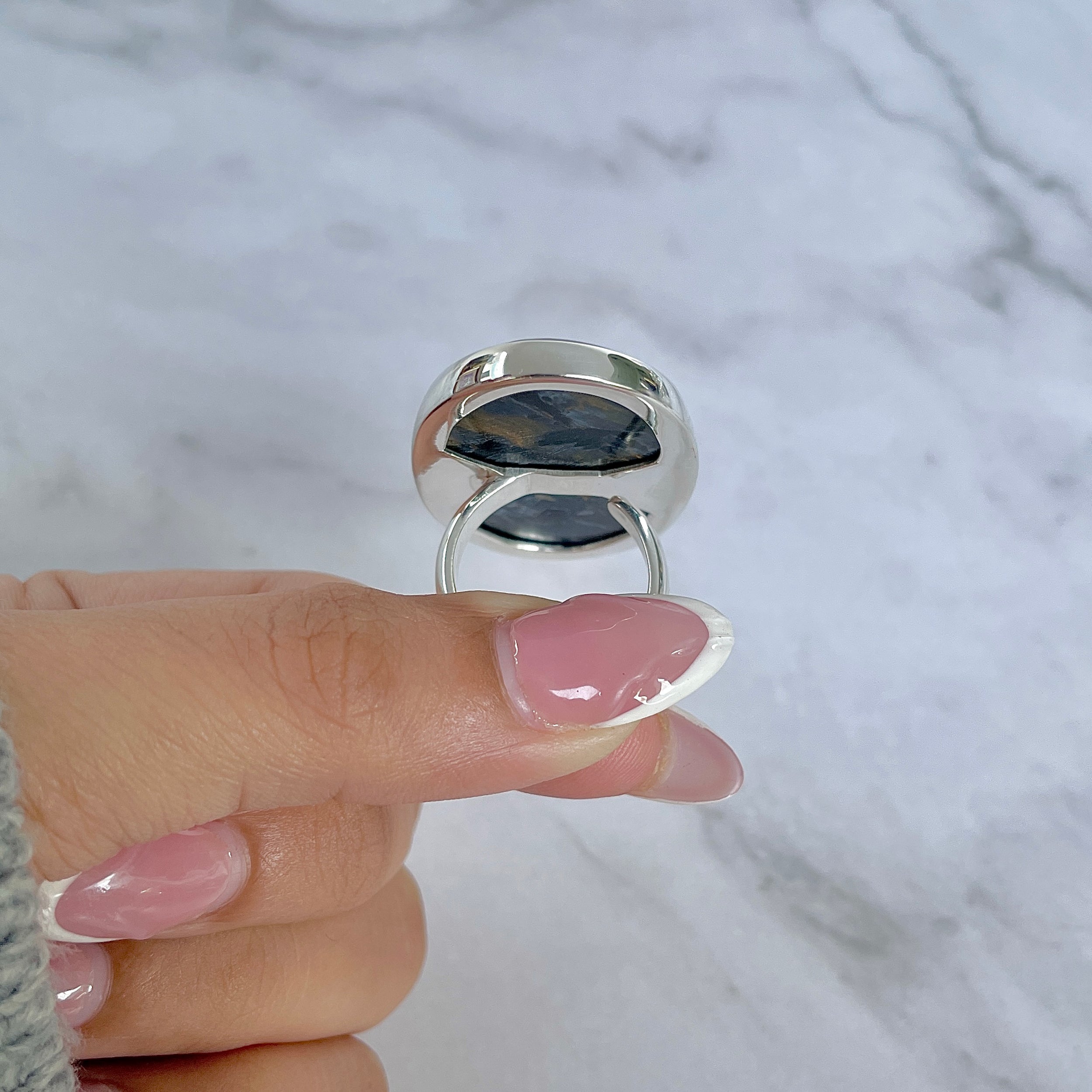 Pietersite Ring-(PIT-R-462.)