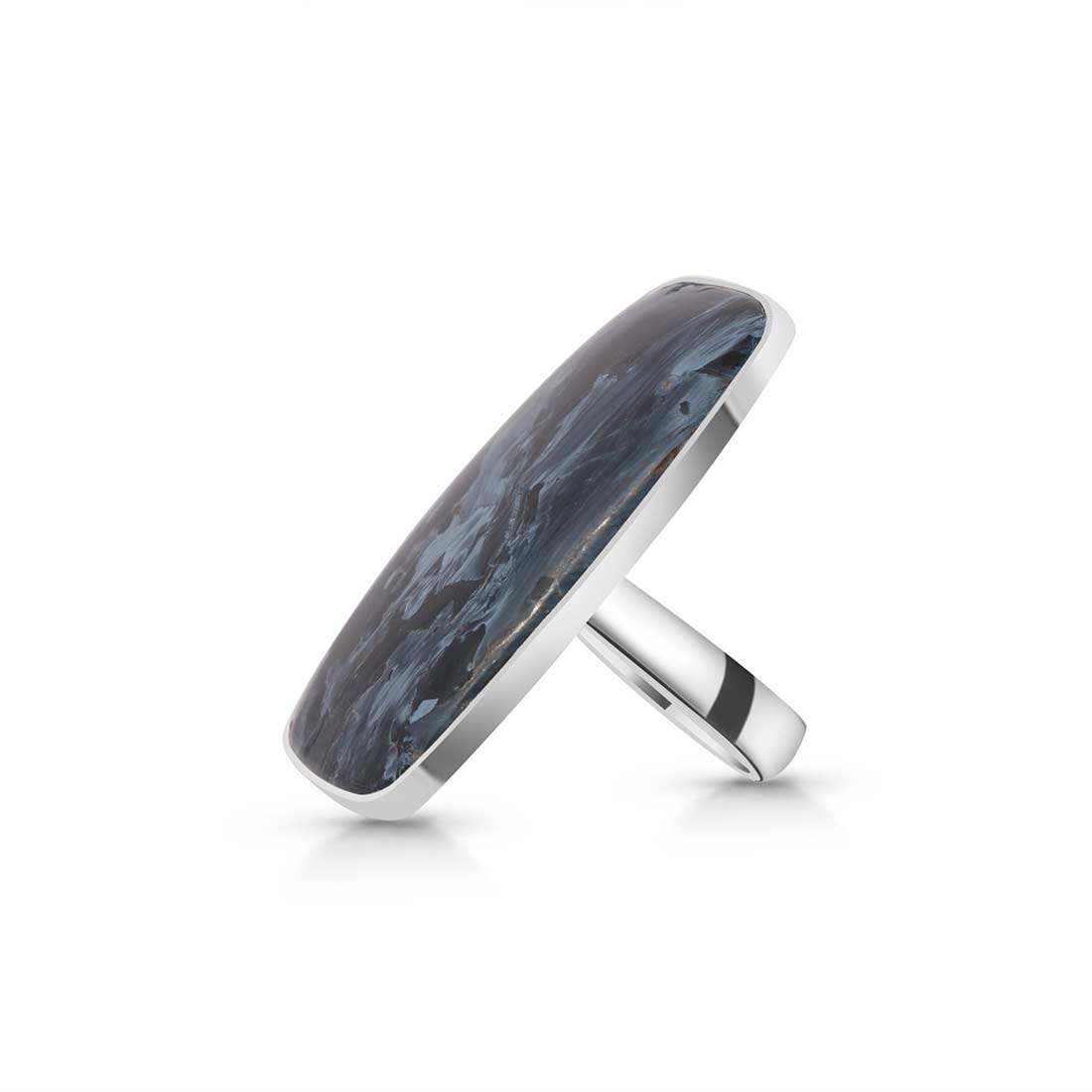 Pietersite Adjustable Ring-(PIT-R-47.)
