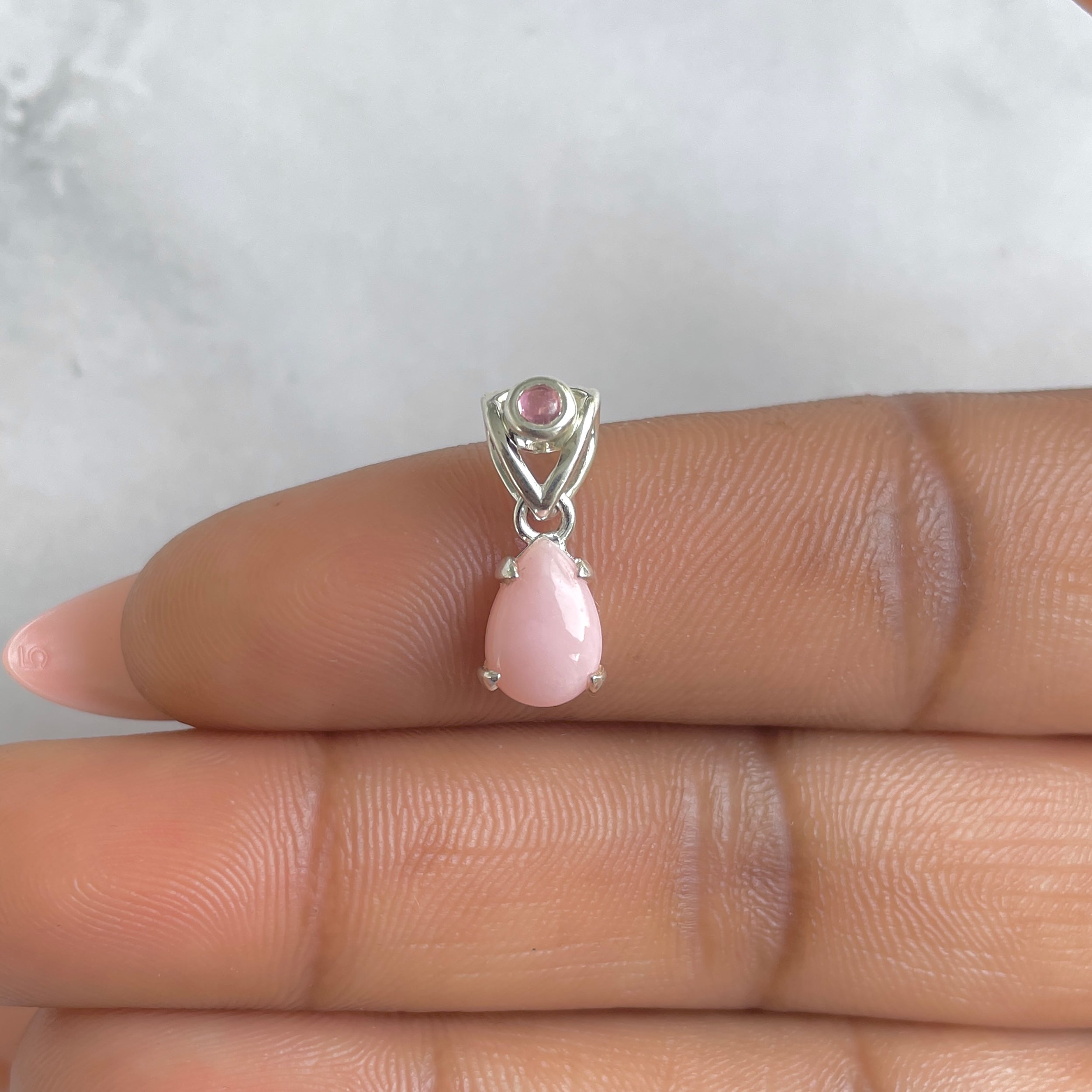 Pink Opal Pendant-(PKO-RDP-552.)