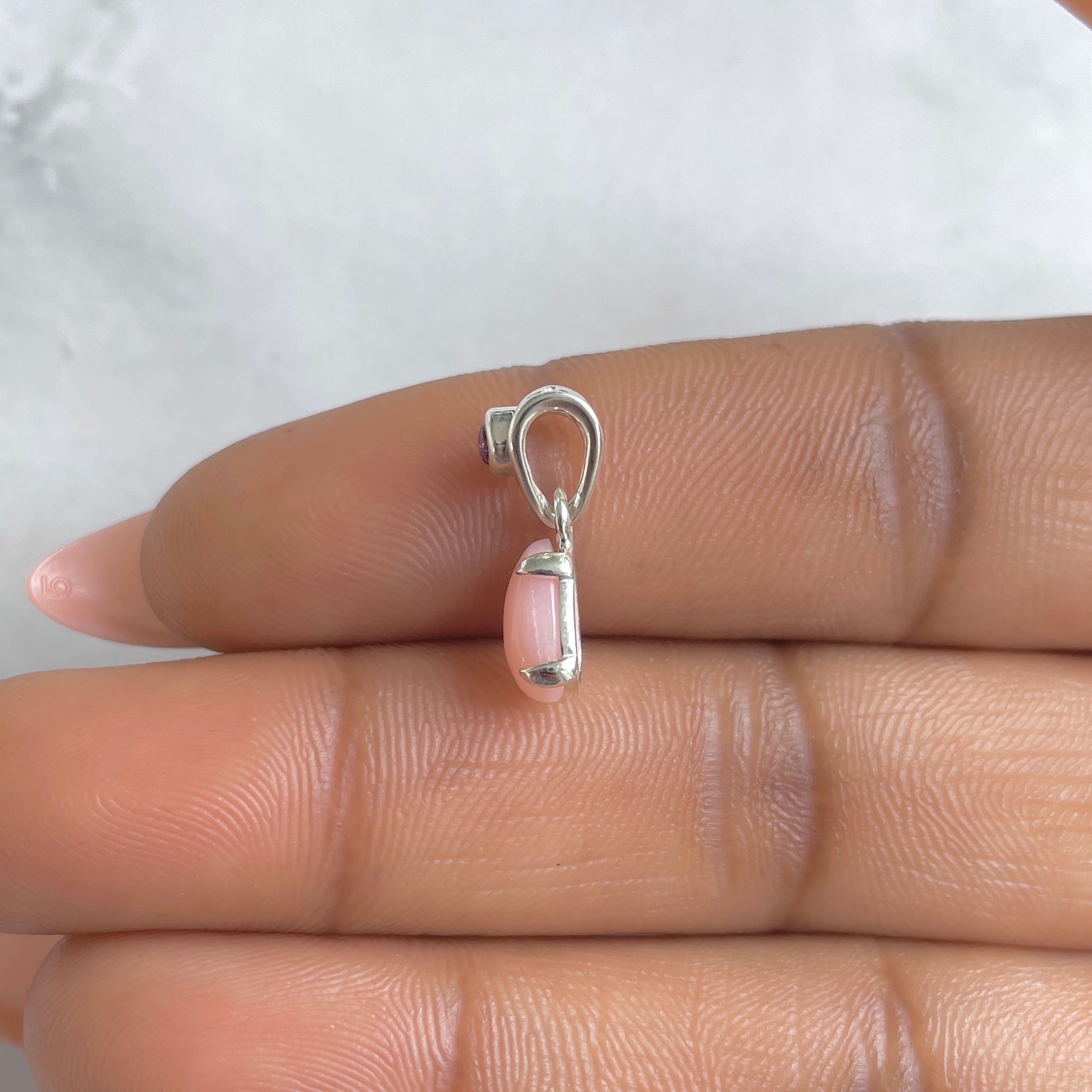 Pink Opal Pendant-(PKO-RDP-552.)