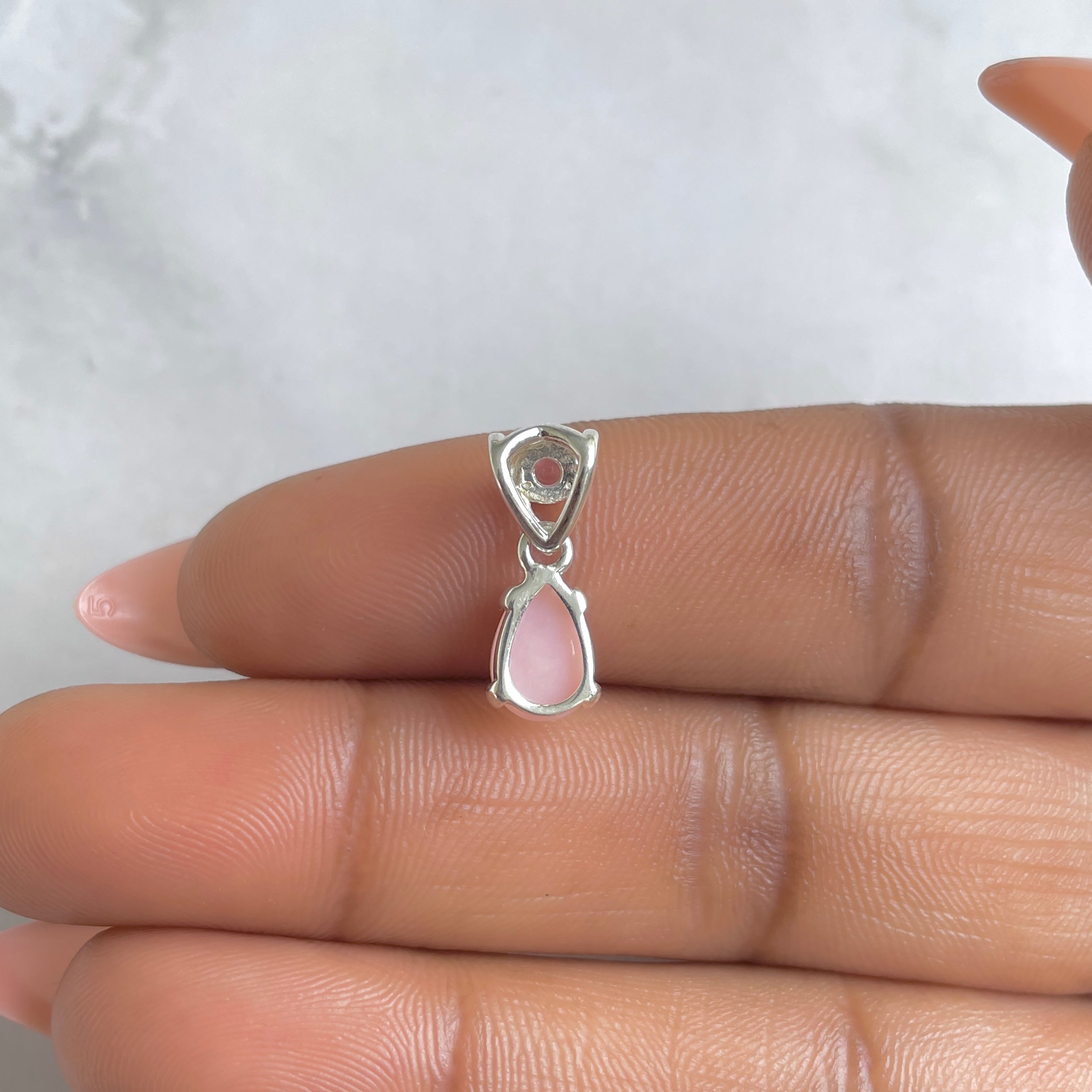 Pink Opal Pendant-(PKO-RDP-552.)