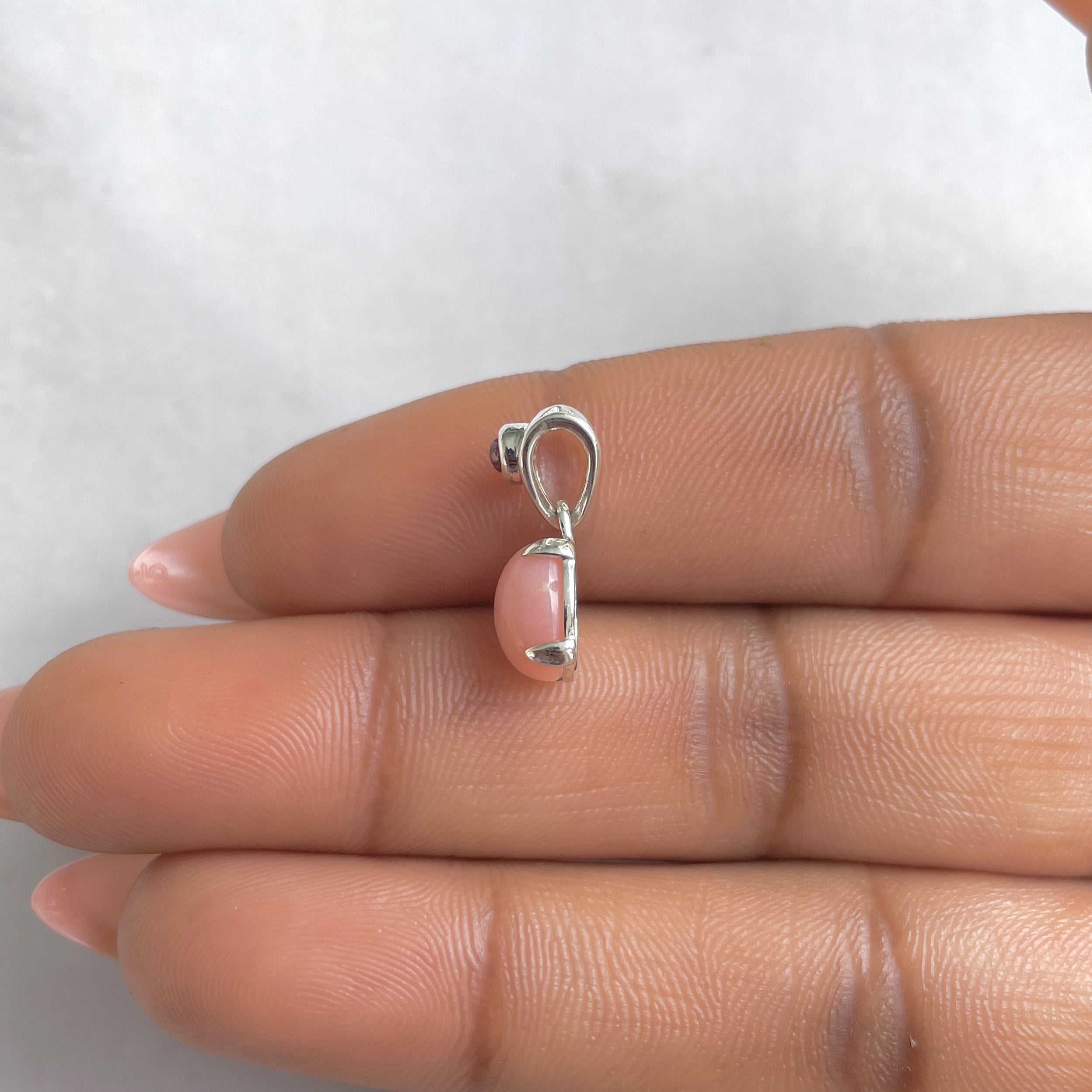 Pink Opal Pendant-(PKO-RDP-553.)