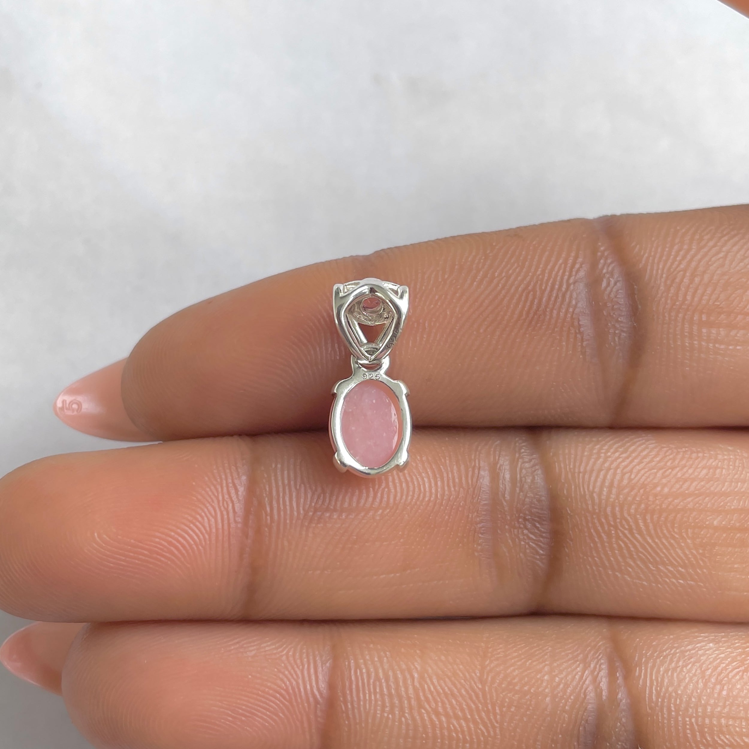 Pink Opal Pendant-(PKO-RDP-553.)