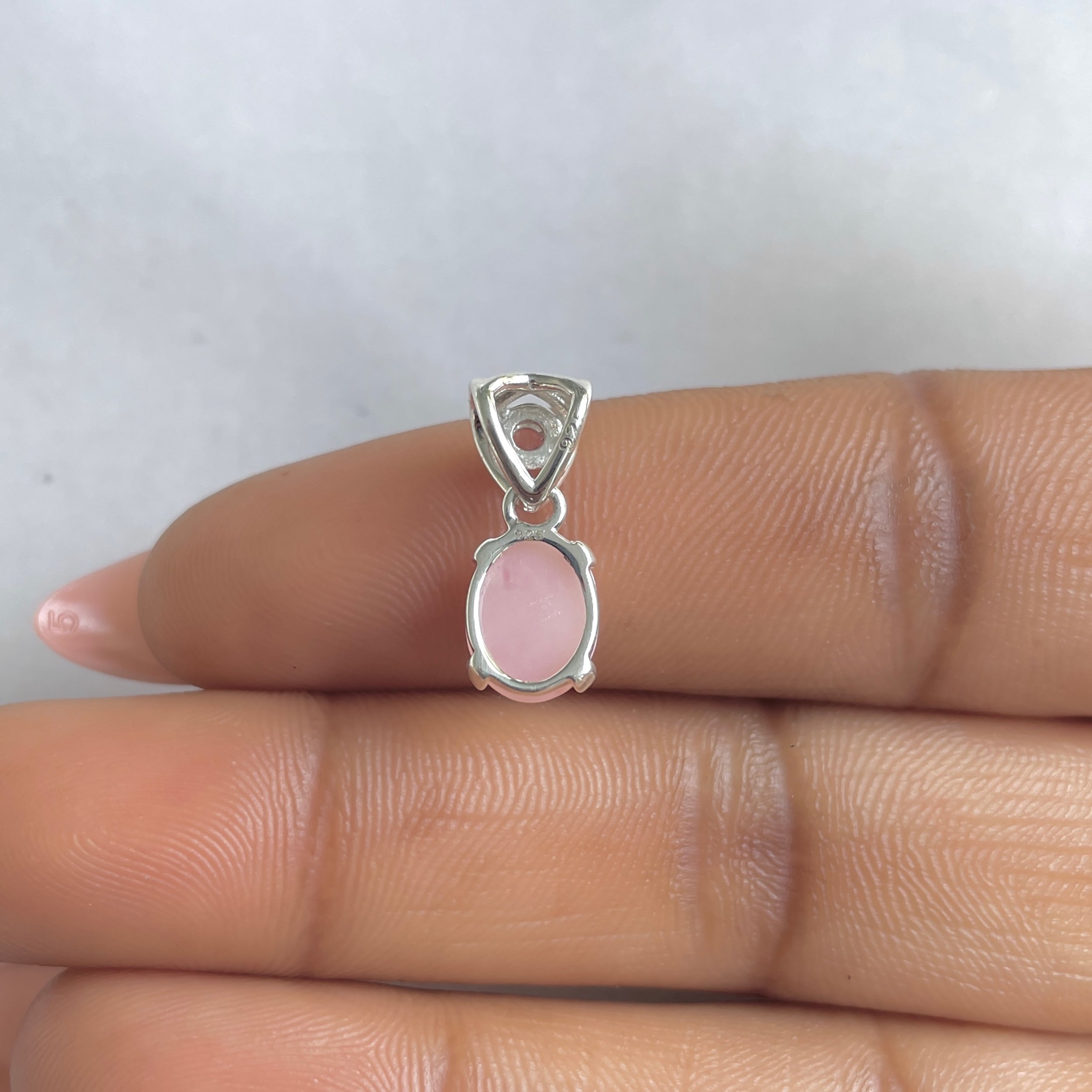 Pink Opal Pendant-(PKO-RDP-553A.)
