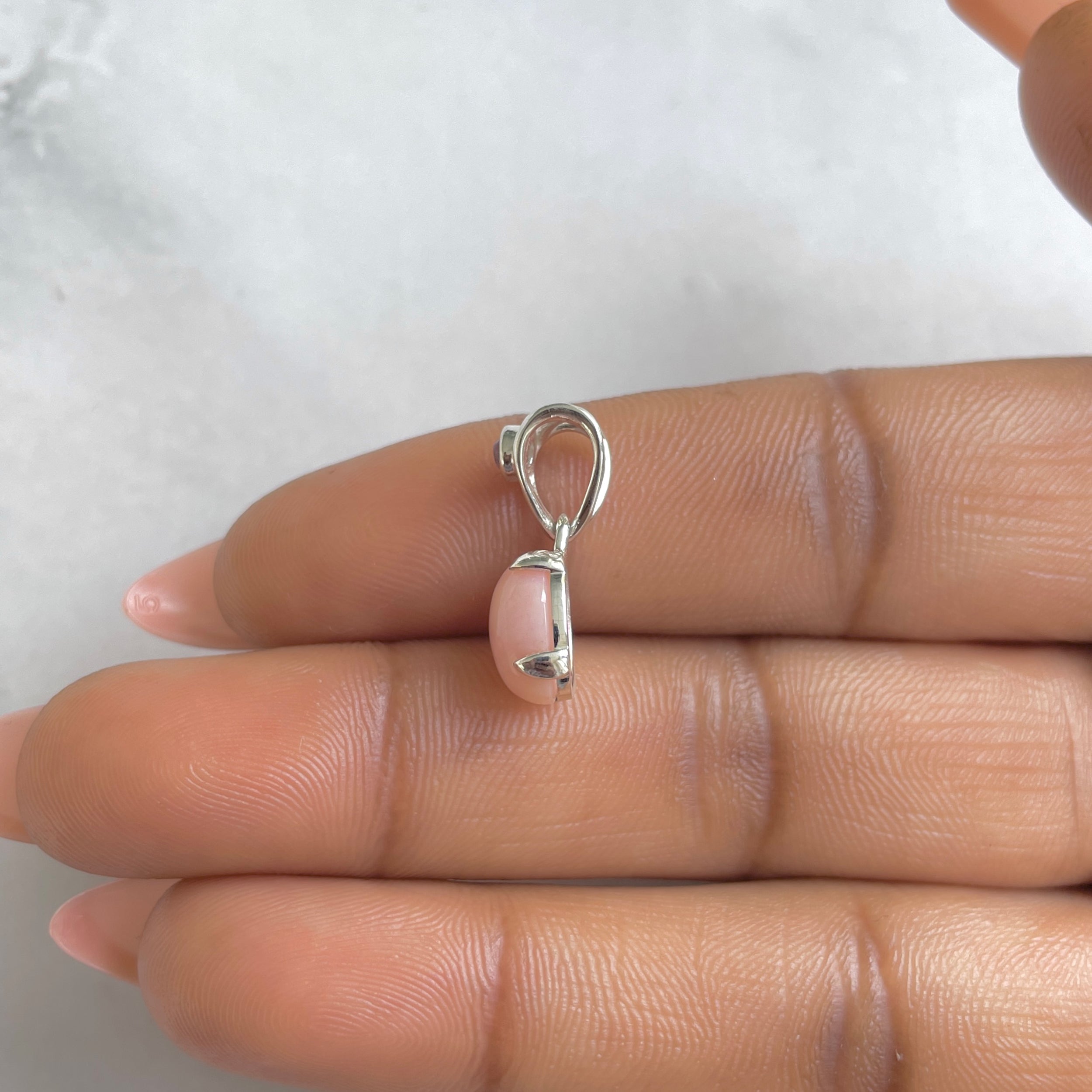 Pink Opal Pendant-(PKO-RDP-554.)