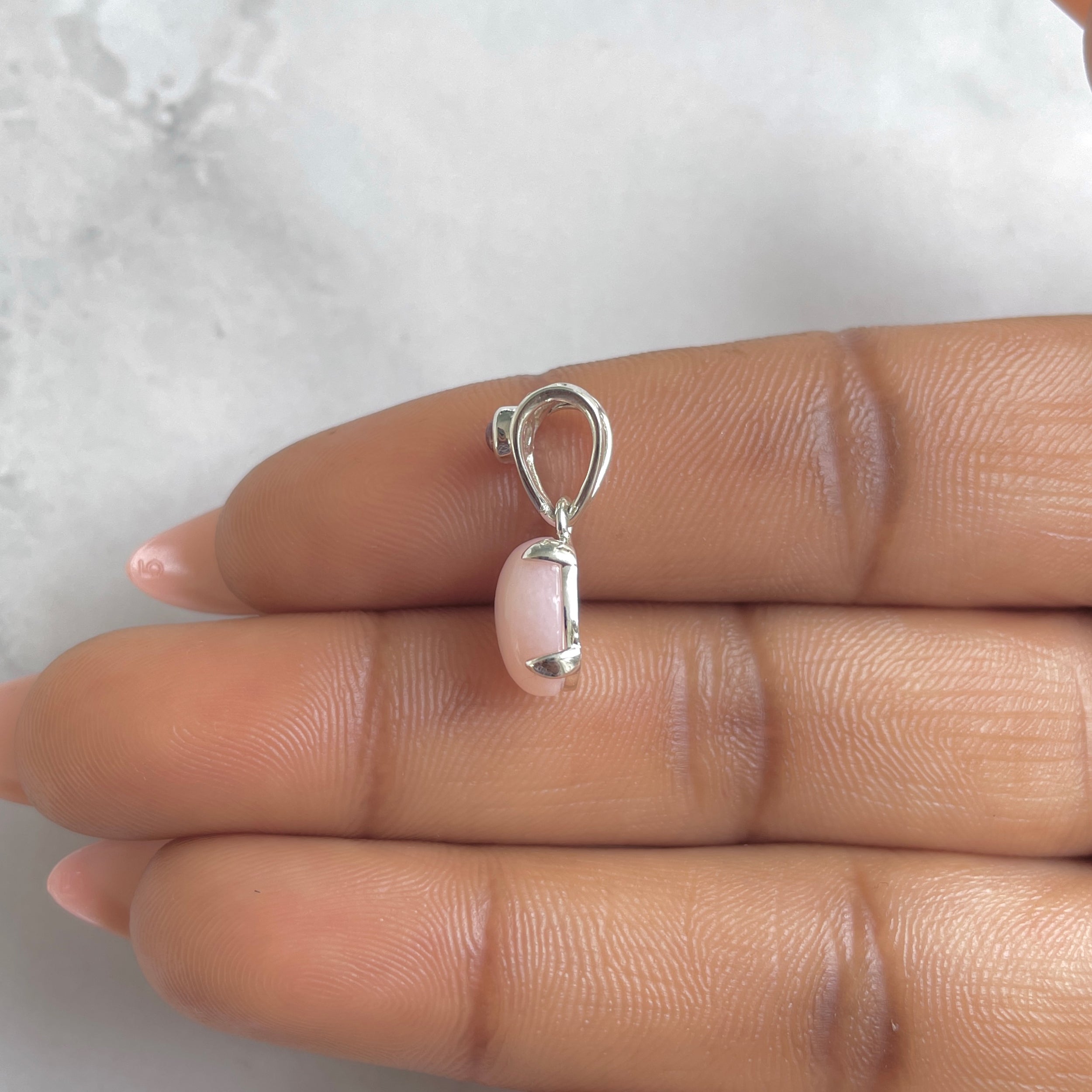 Pink Opal Pendant-(PKO-RDP-554A.)