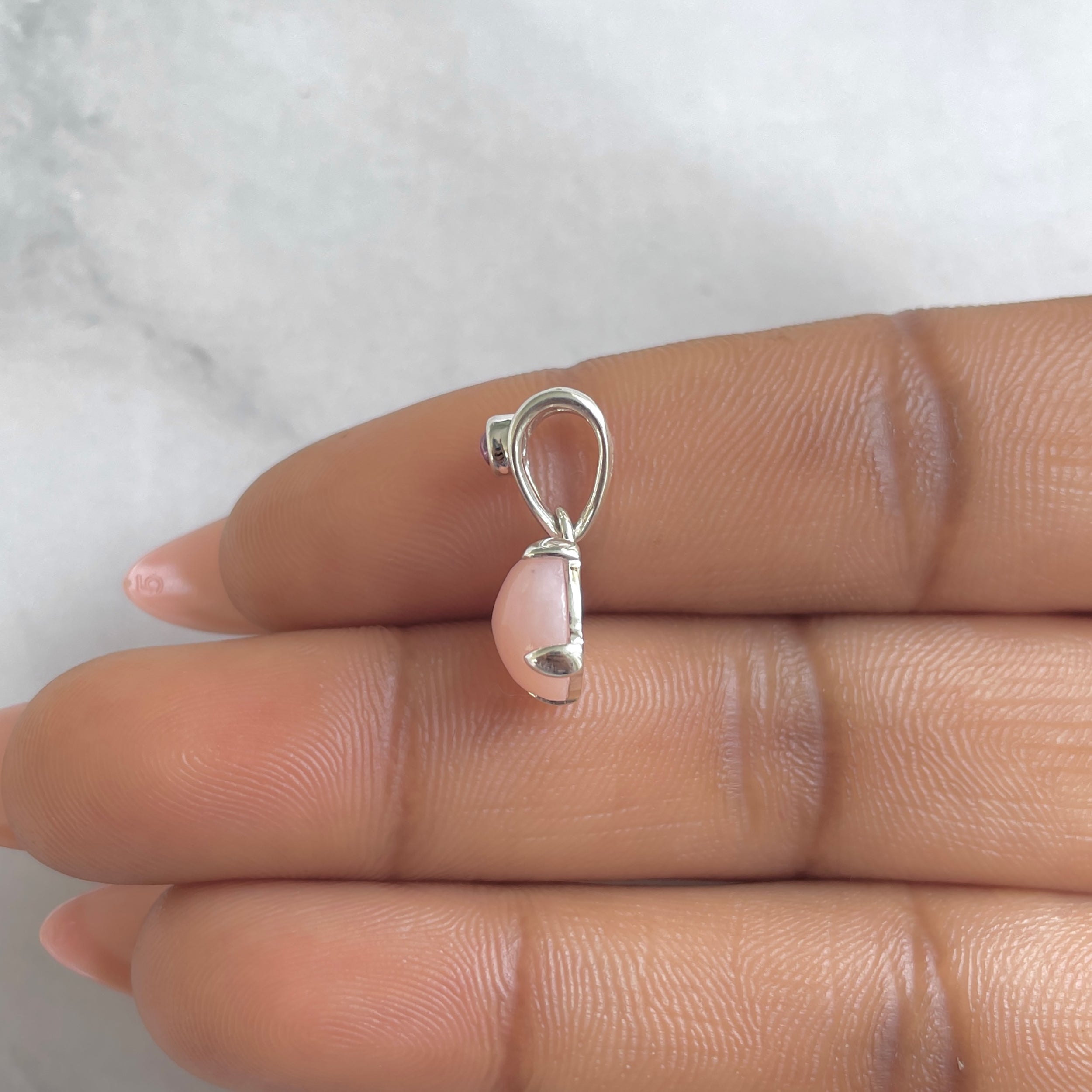 Pink Opal Pendant-(PKO-RDP-557.)