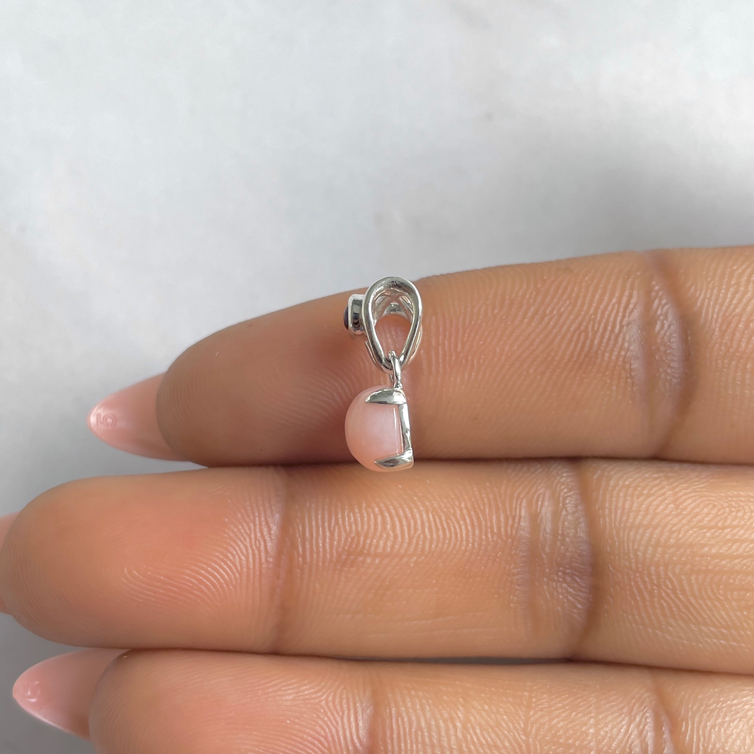 Pink Opal Pendant-(PKO-RDP-558A.)