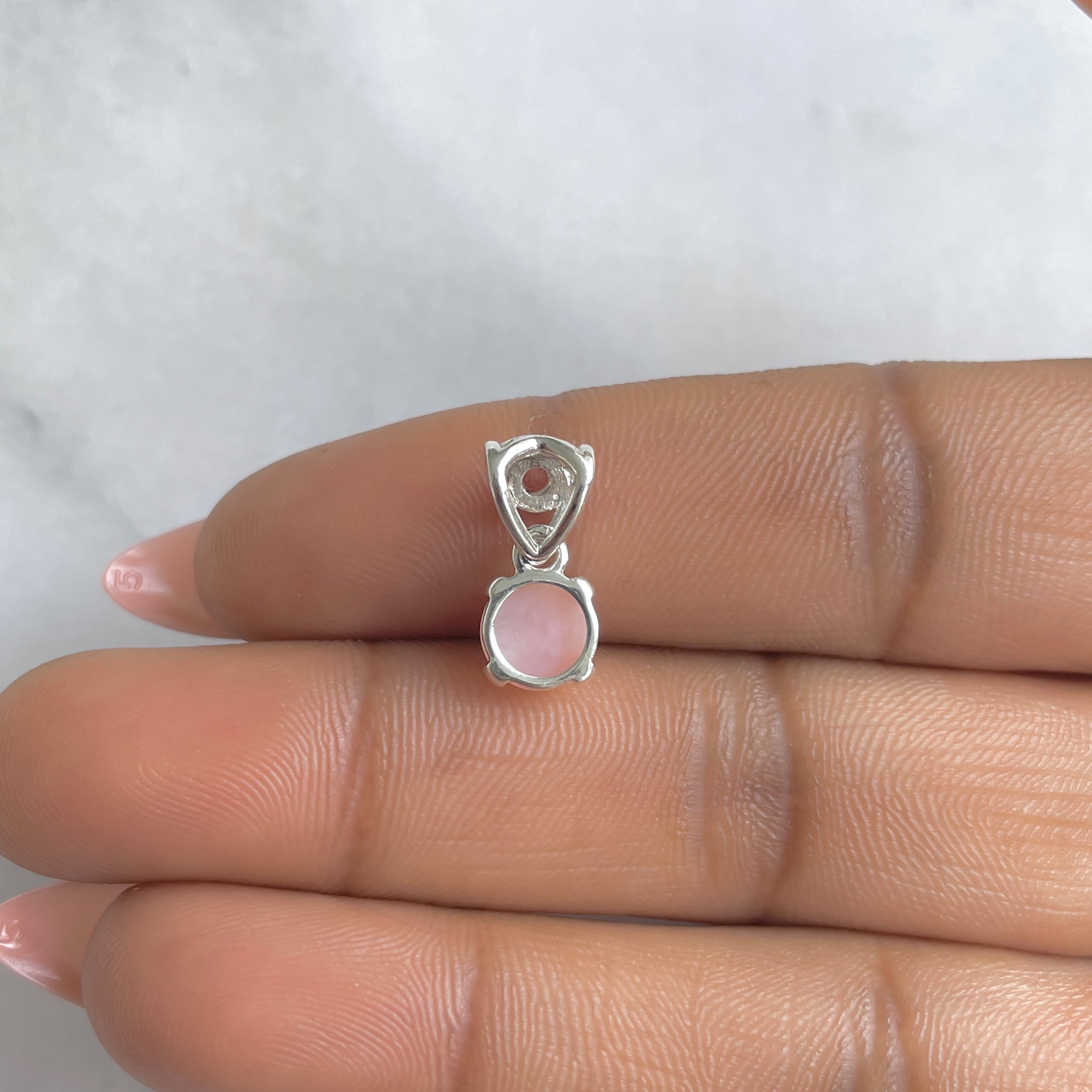 Pink Opal Pendant-(PKO-RDP-558A.)