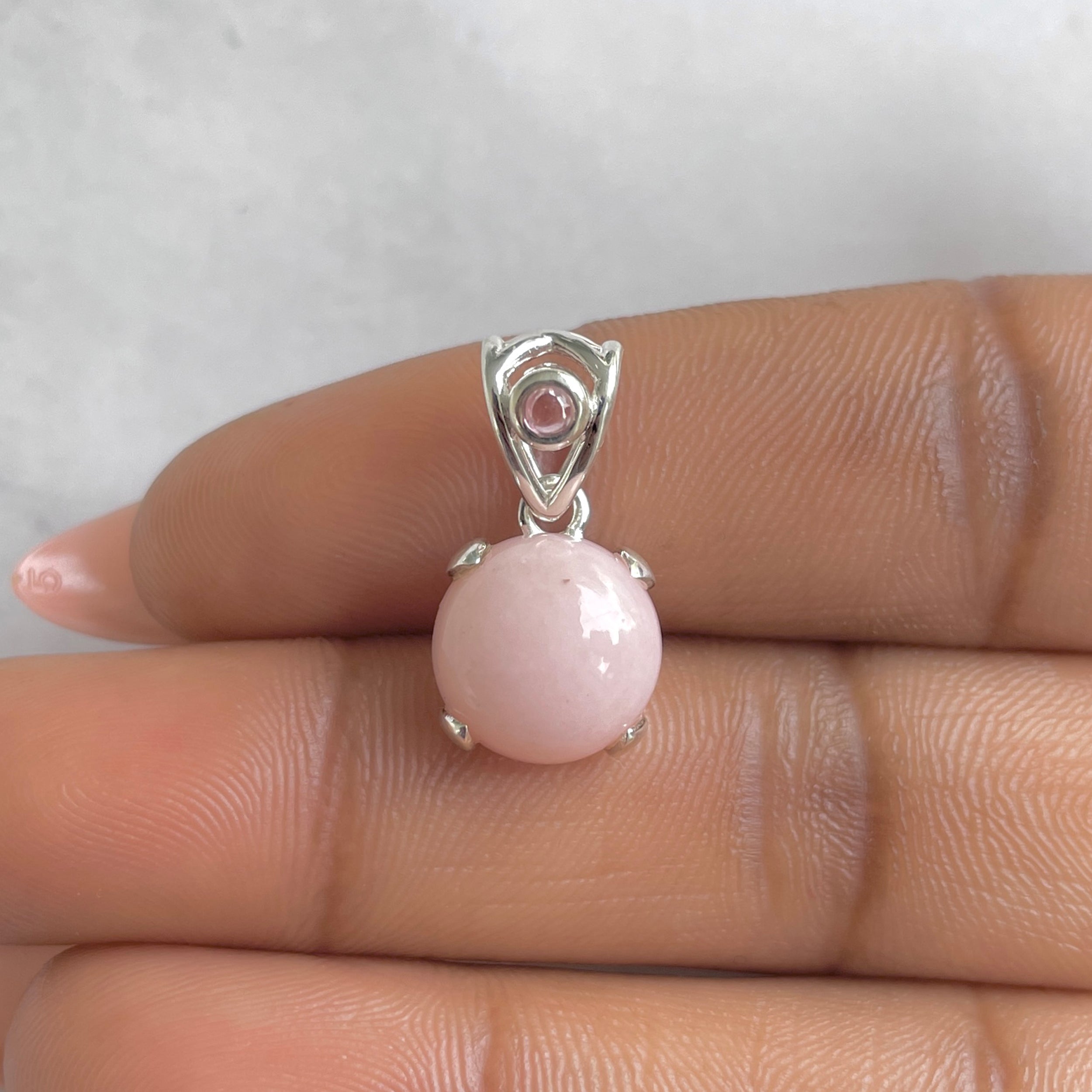 Pink Opal Pendant-(PKO-RDP-560.)