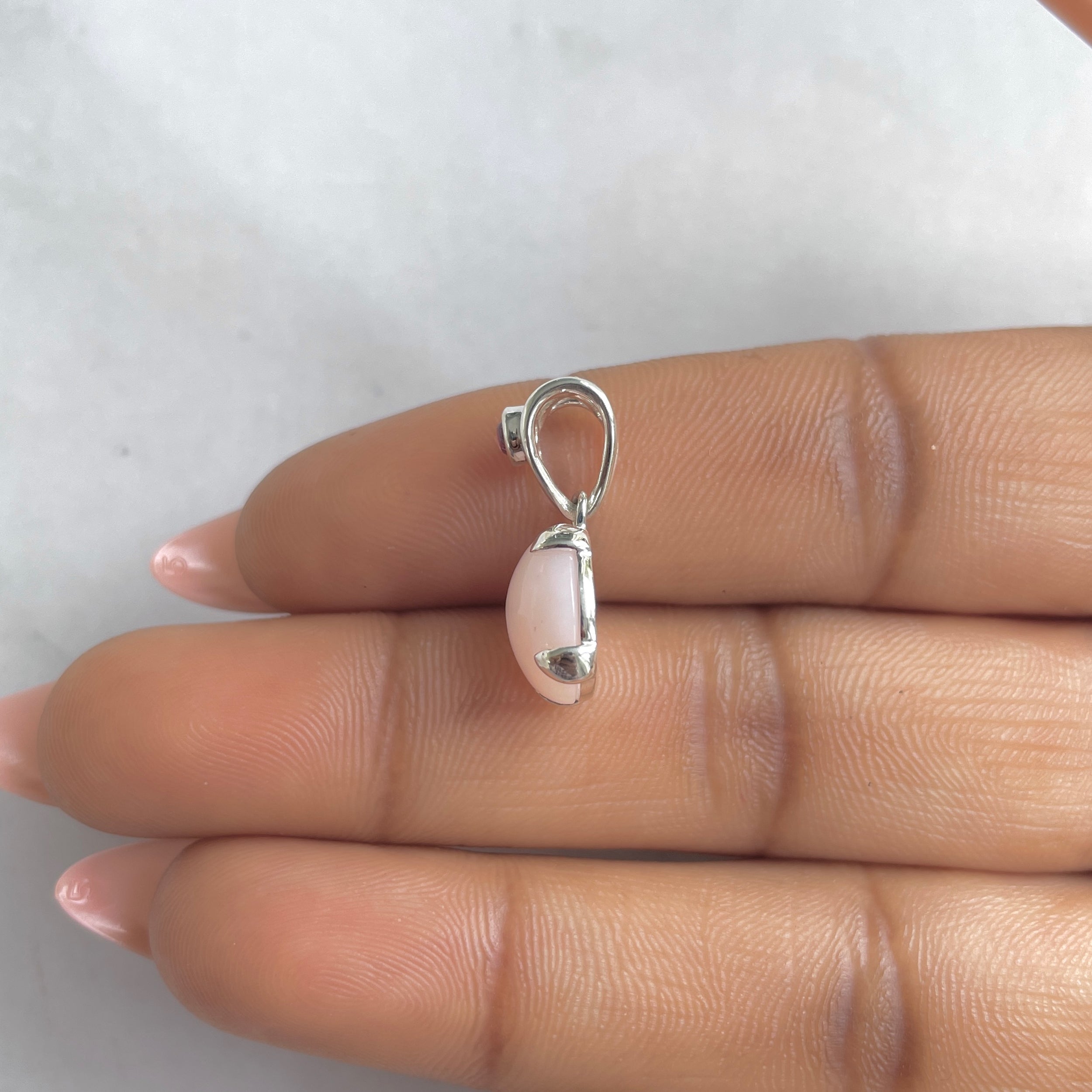 Pink Opal Pendant-(PKO-RDP-560A.)