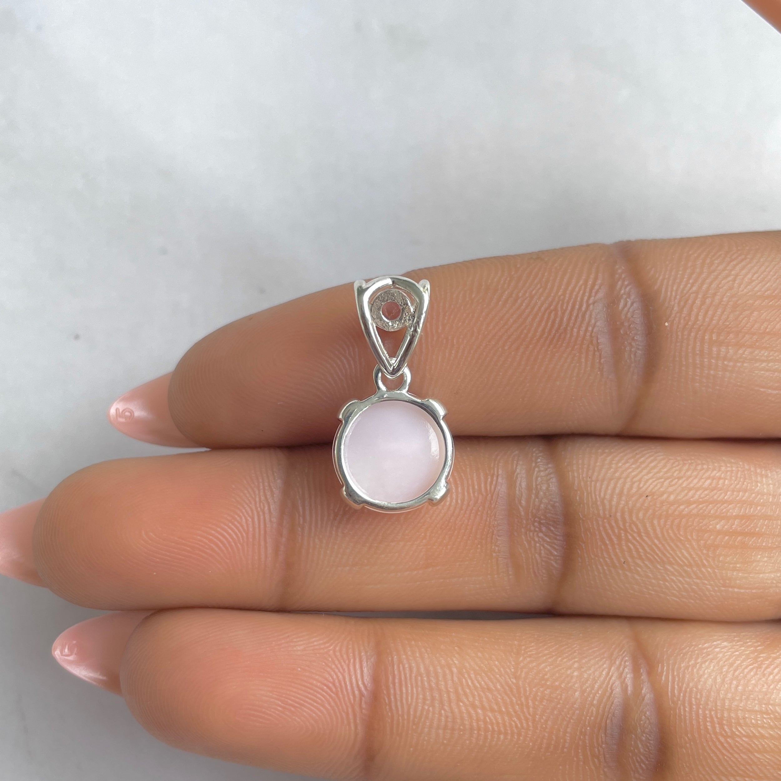 Pink Opal Pendant-(PKO-RDP-560A.)