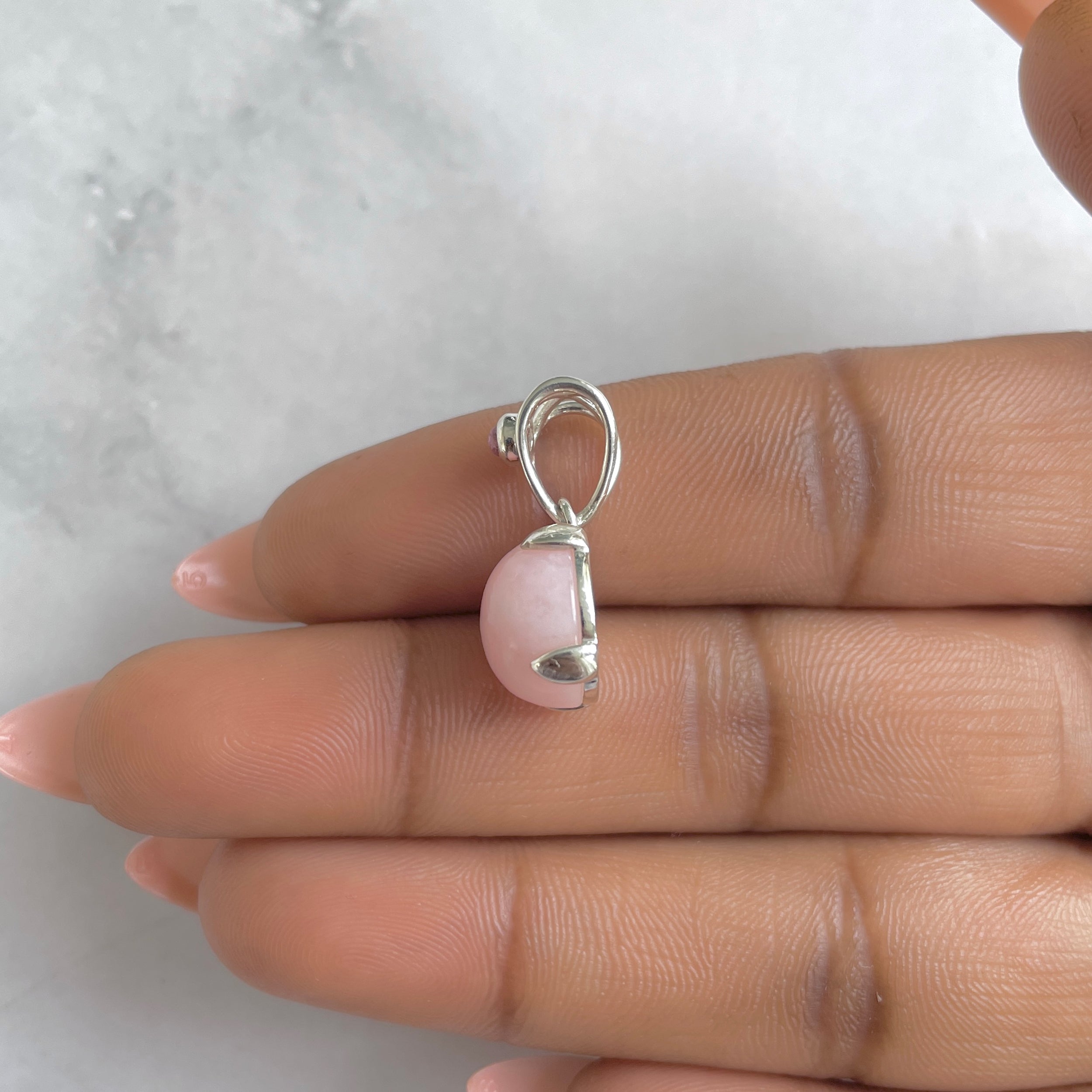 Pink Opal Pendant-(PKO-RDP-561.)